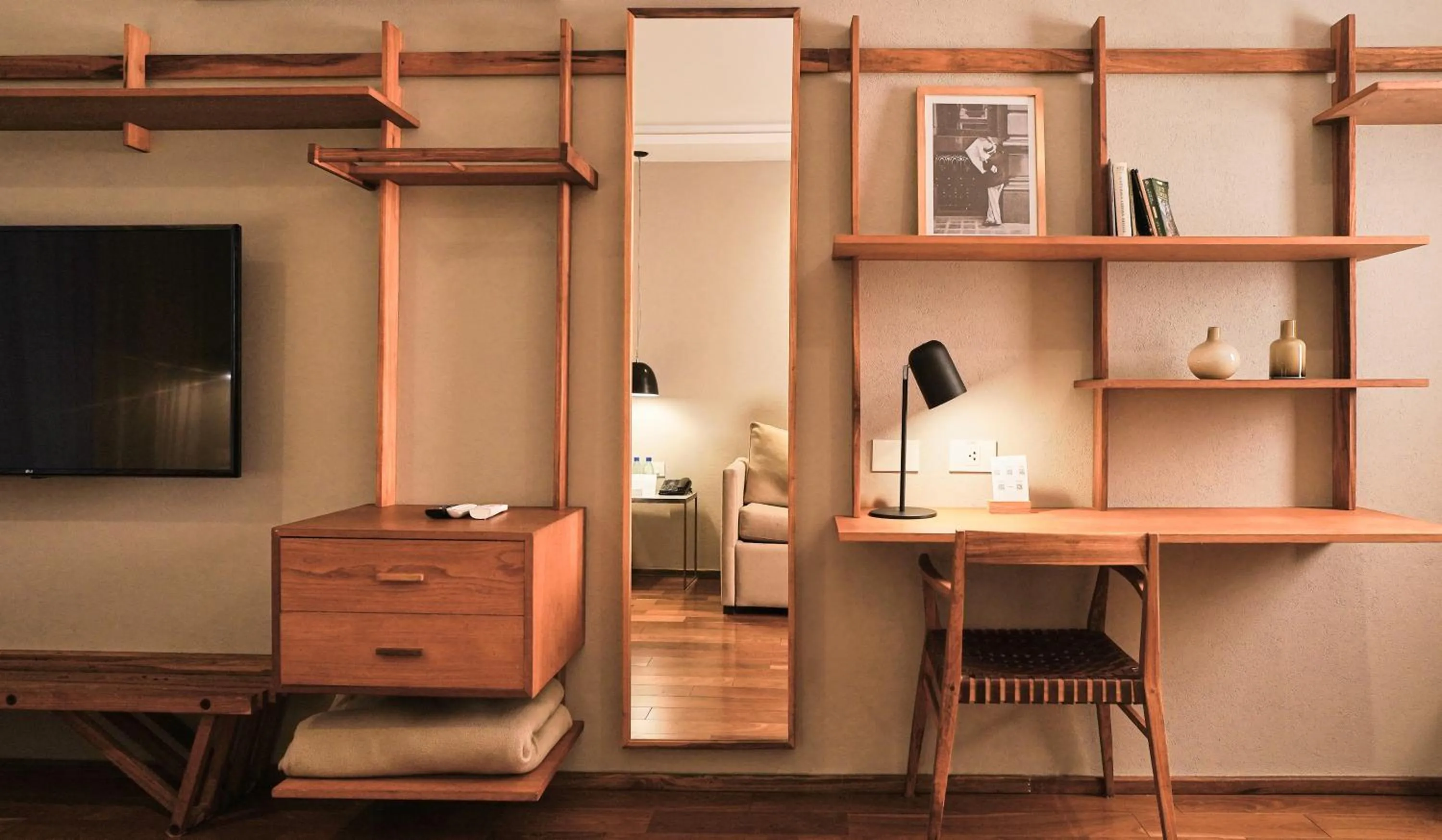 Bedroom in AQ Tailored Suites