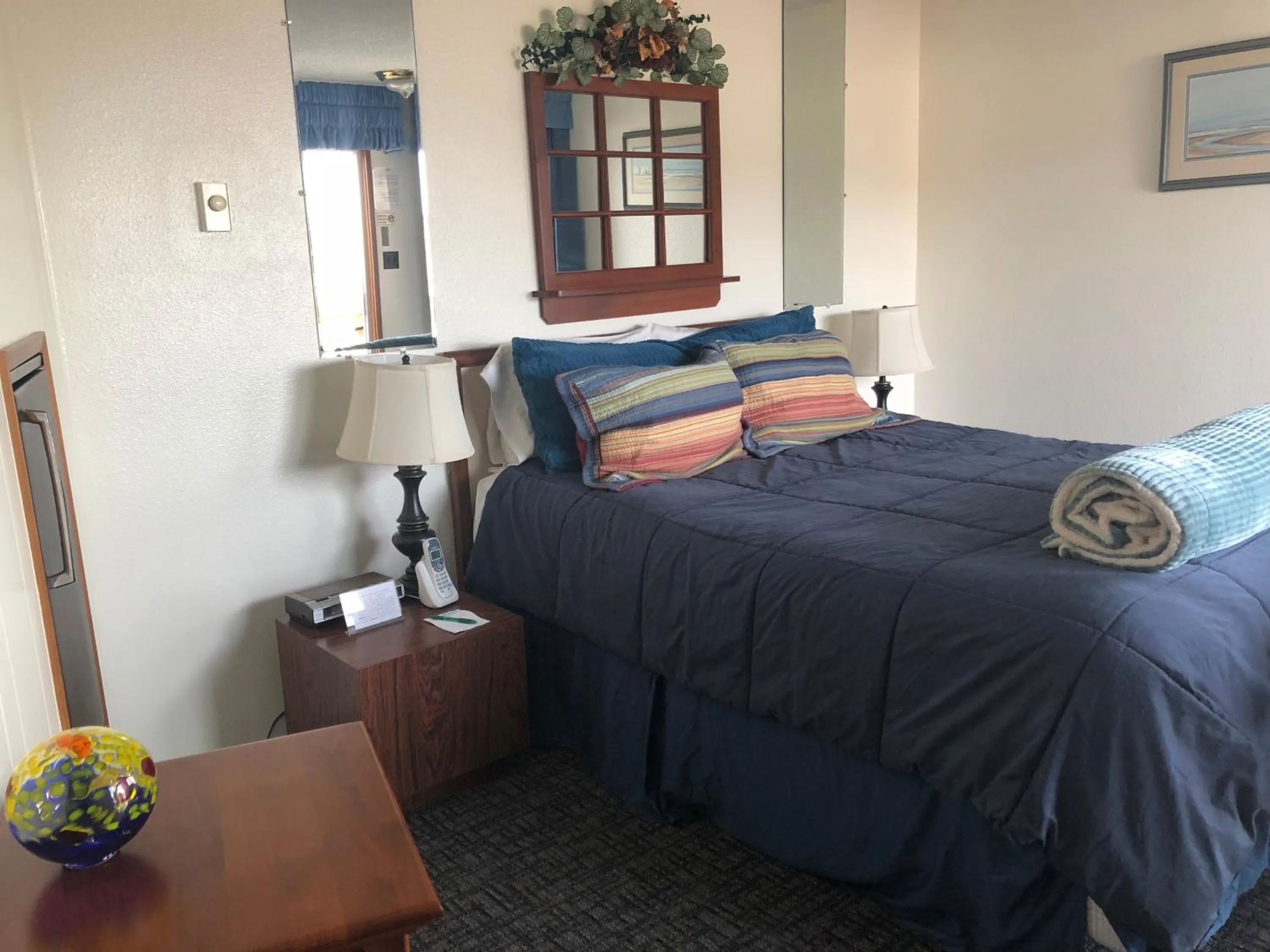 Bed in Webb's Scenic Surf