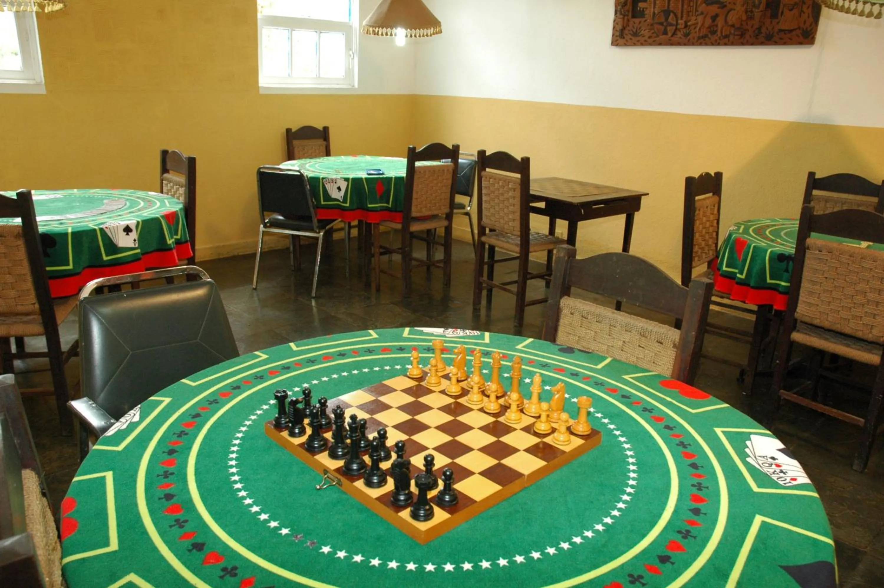 Game Room in Hotel Fazenda Santa Barbara