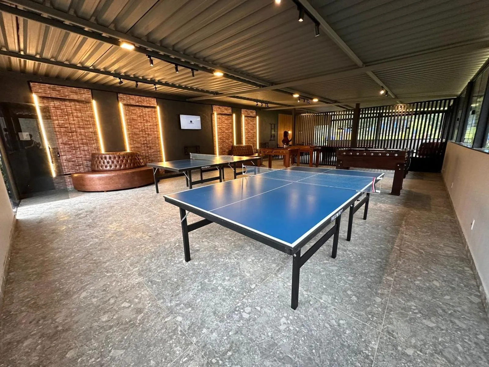 Game Room in Hotel Fazenda Santa Barbara