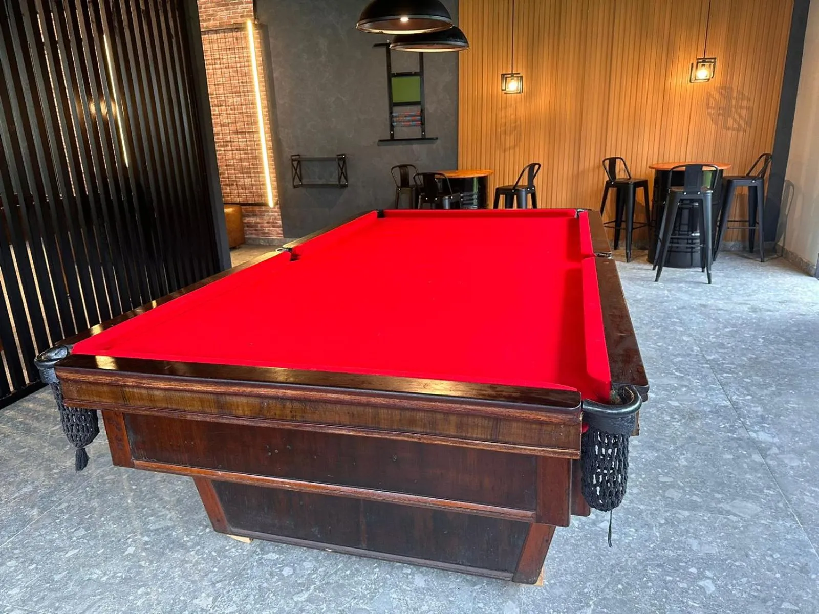 Billiard in Hotel Fazenda Santa Barbara