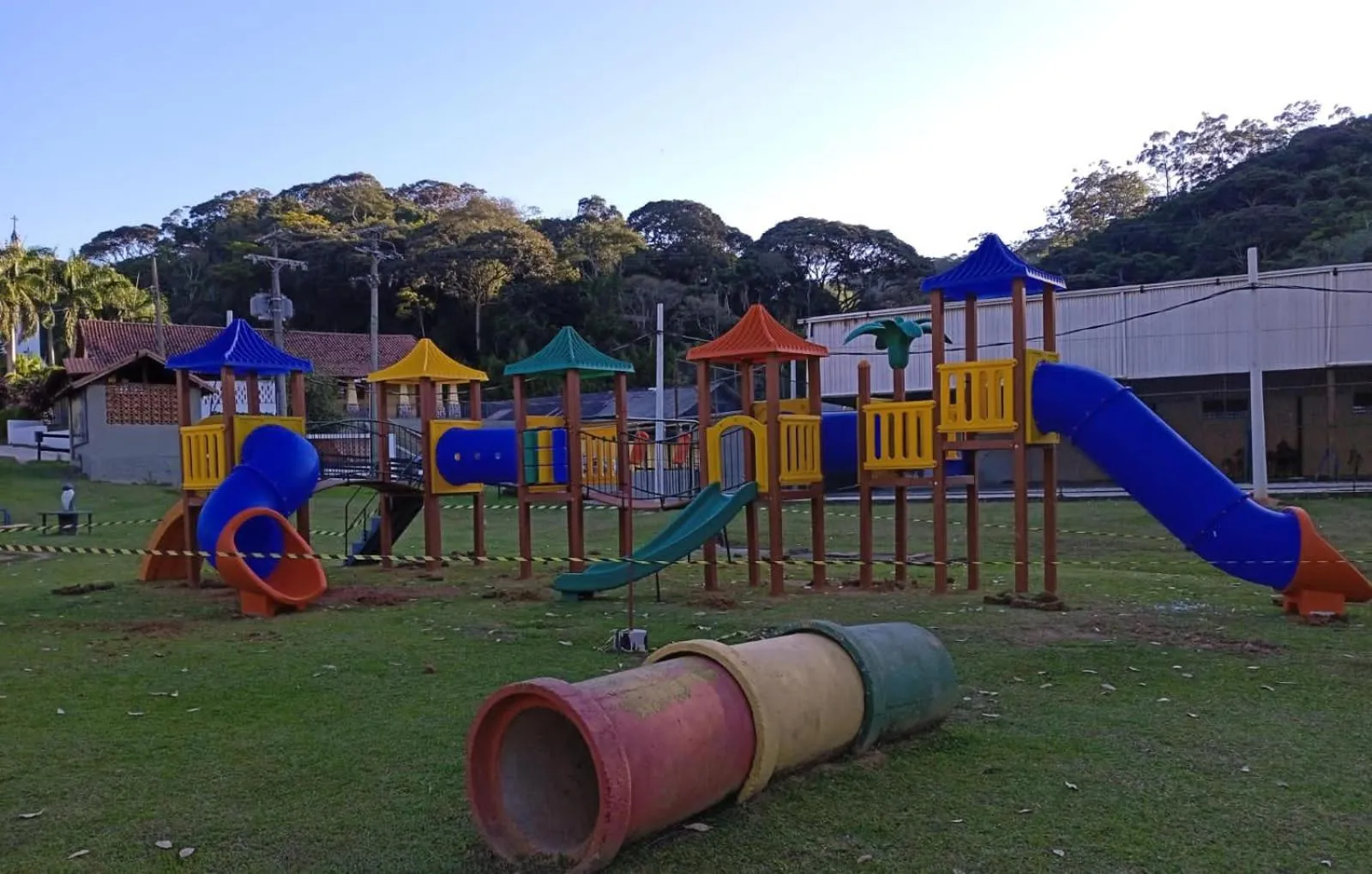 Children play ground in Hotel Fazenda Santa Barbara