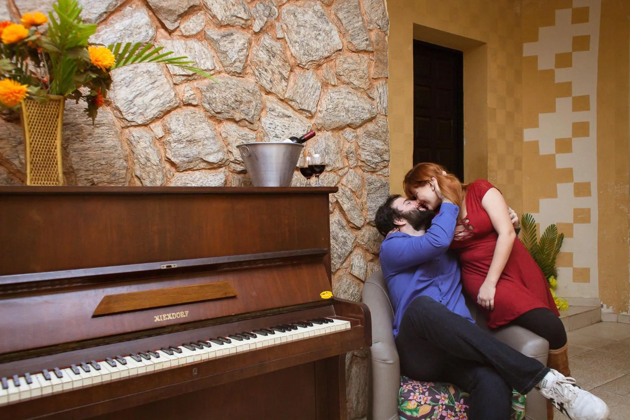 Lounge or bar in Hotel Fazenda Santa Barbara