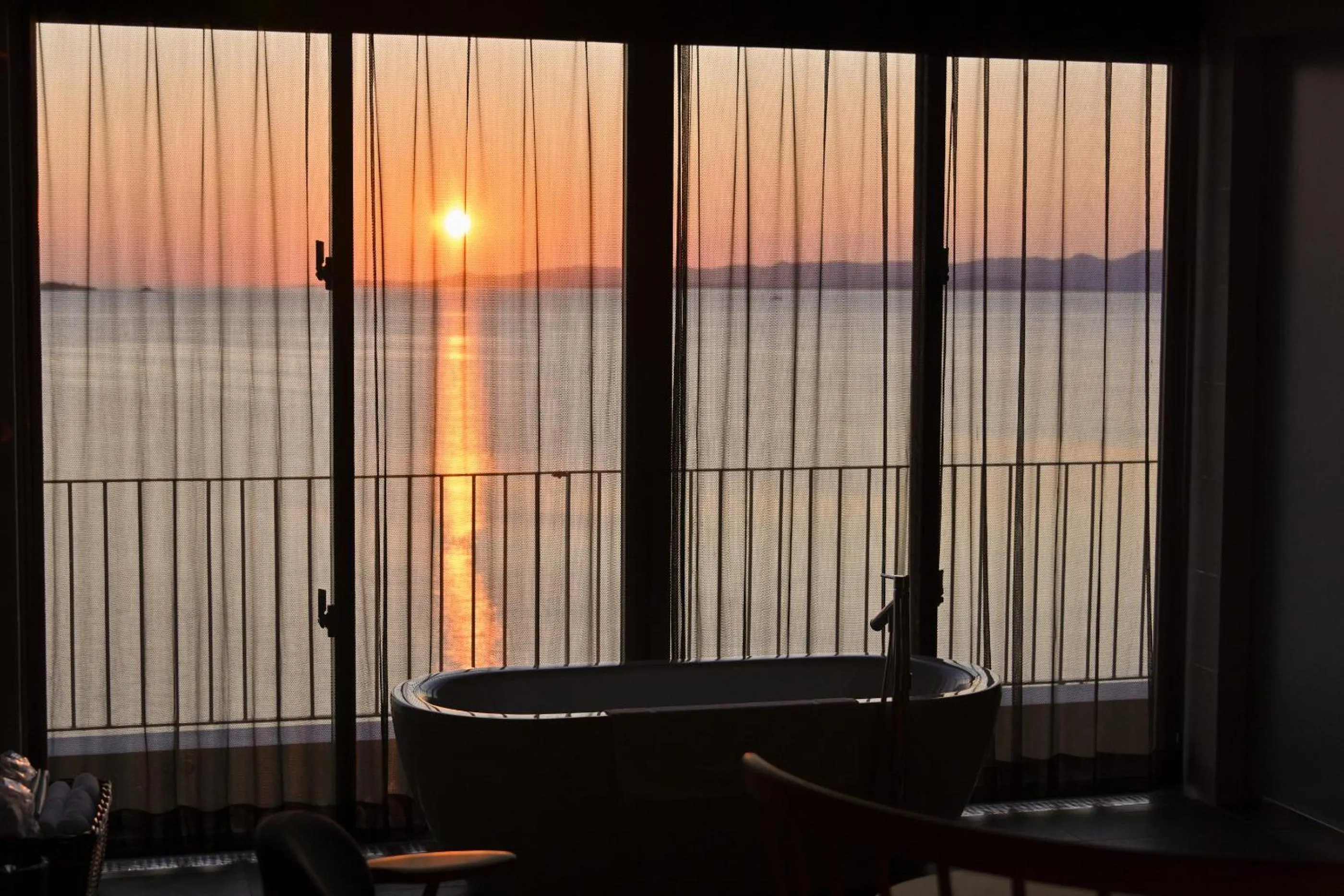 Sea view in Beach Hotel Sunshine Ishigakijima