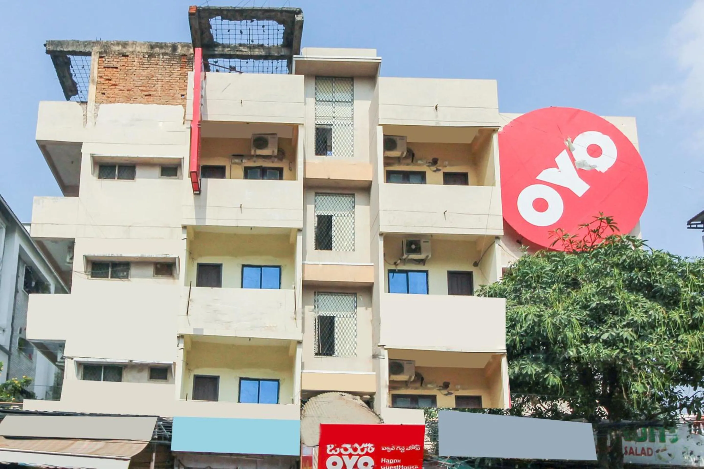 Facade/entrance in Hotel O Happy Guest House near LV Prasad eye Hospital