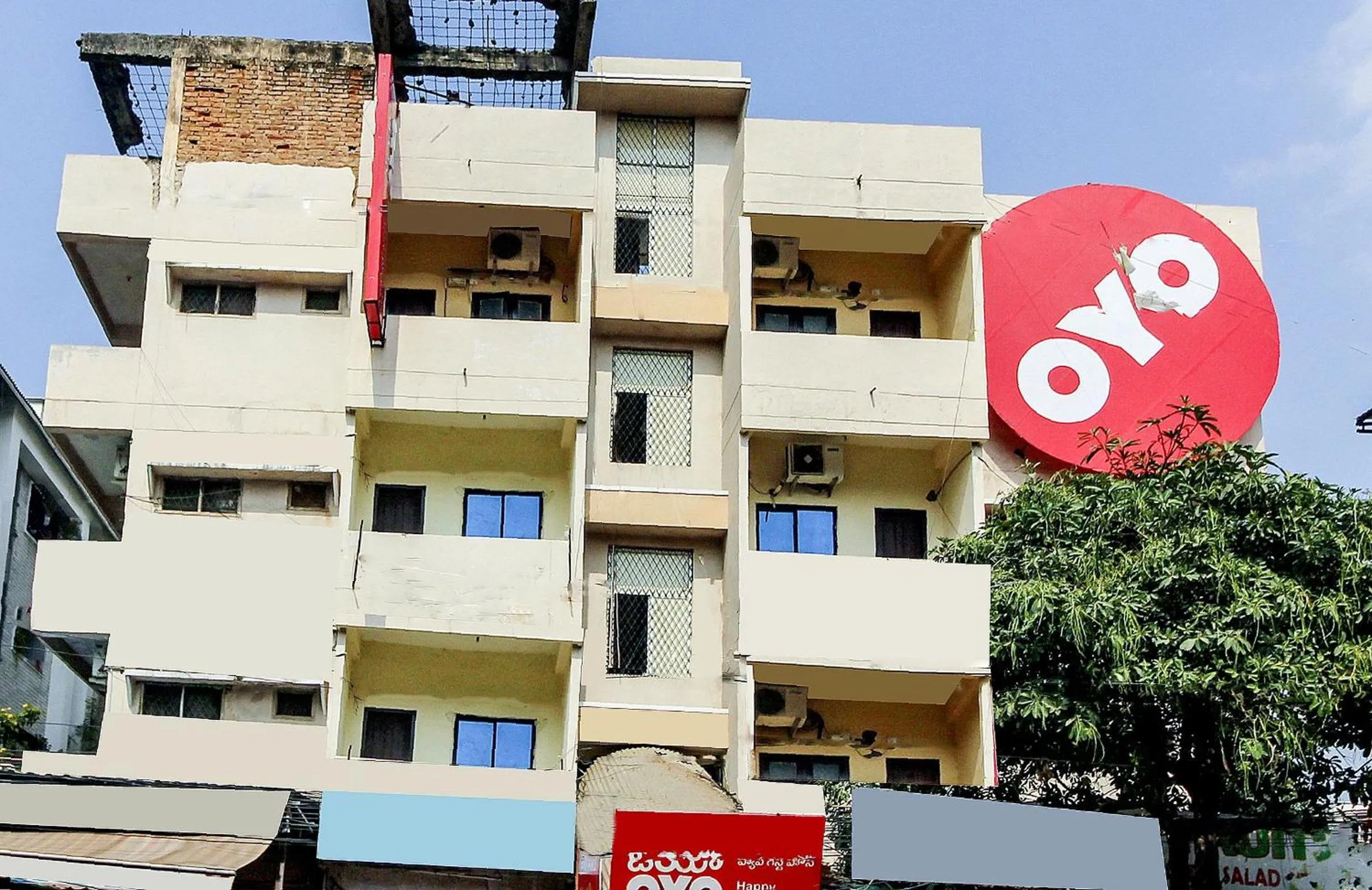 Facade/entrance in Hotel O Happy Guest House near LV Prasad eye Hospital