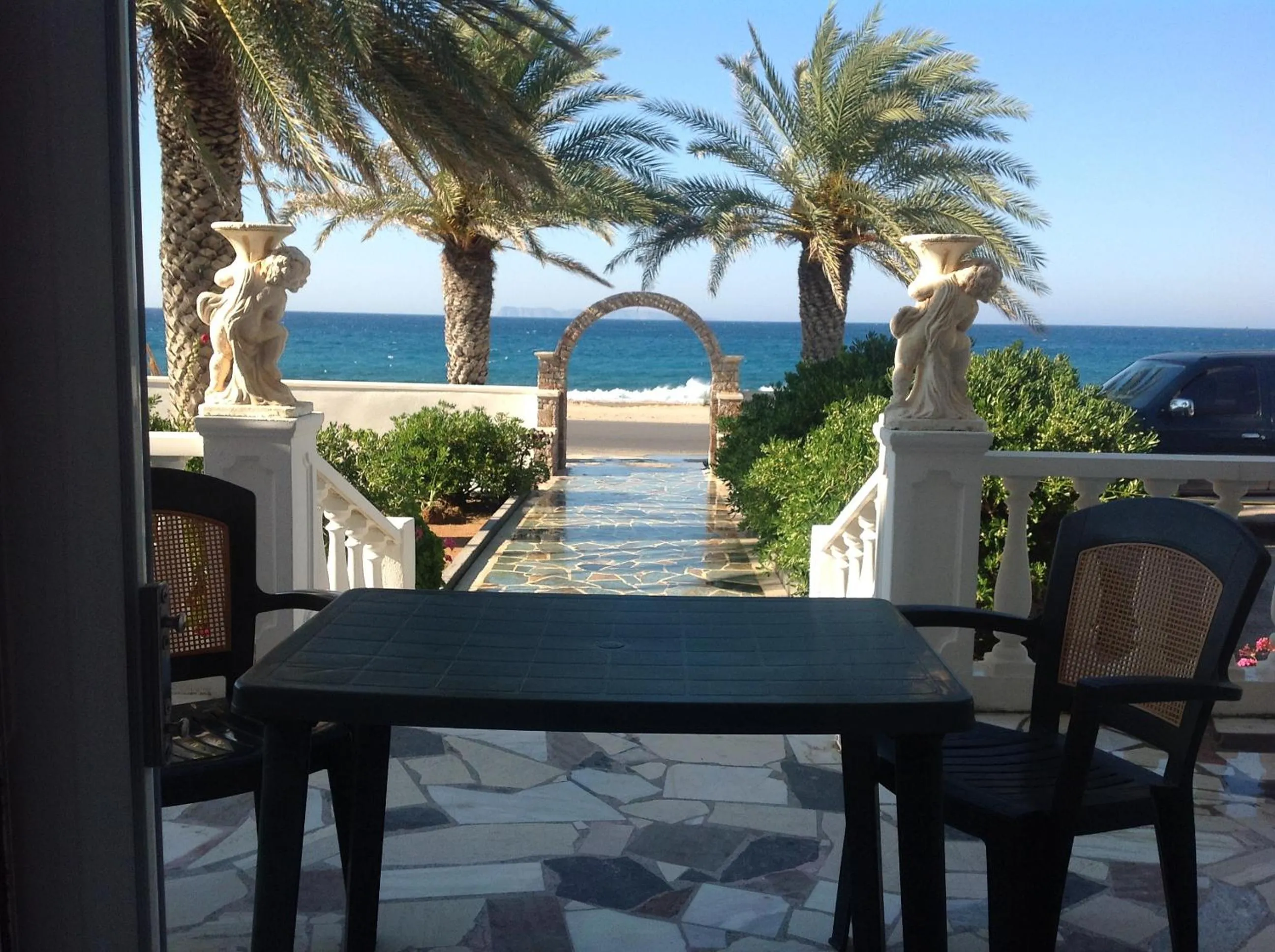 Sea view in Hotel Petras Beach