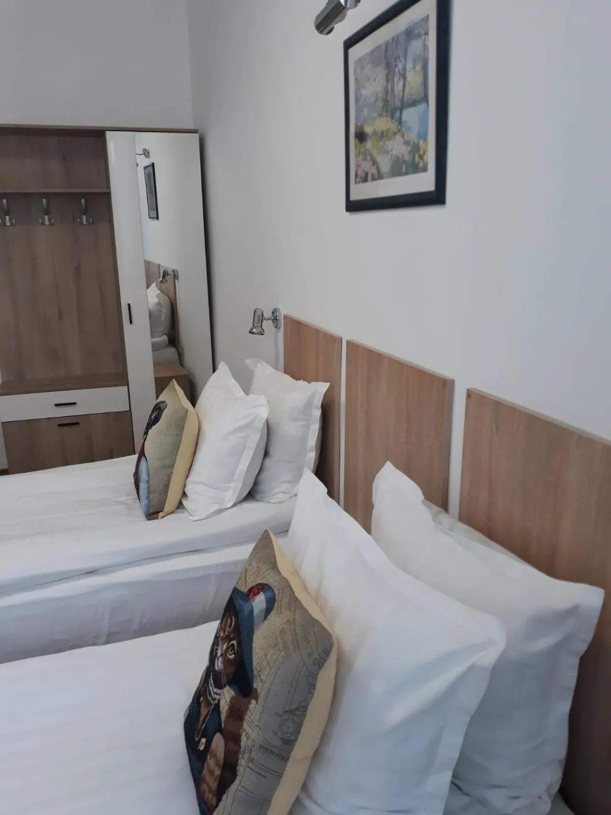 Photo of the whole room, Bed in Three Dolphins Hotel with a Rooftop terracе