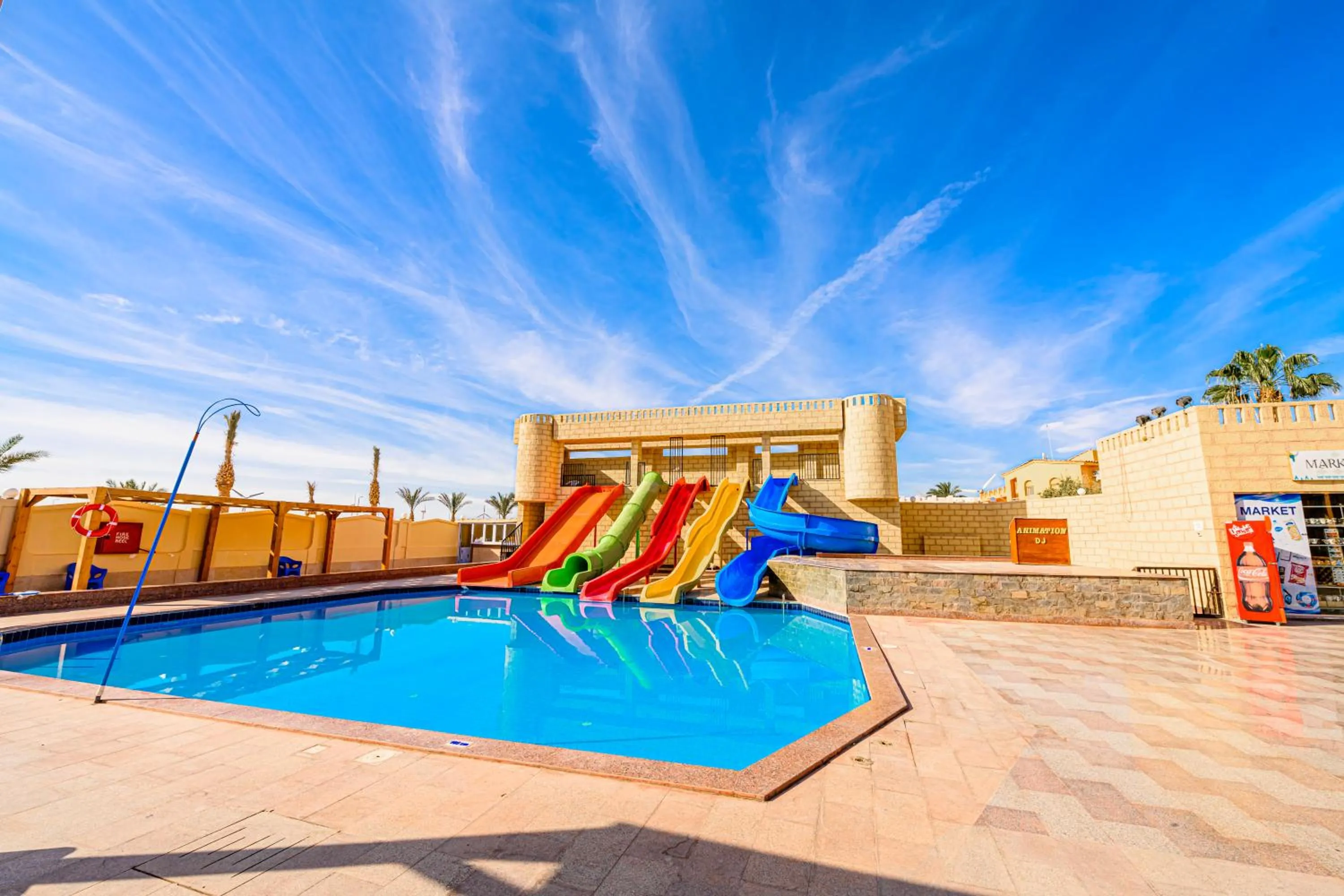 Aqua park in Golden Beach Resort