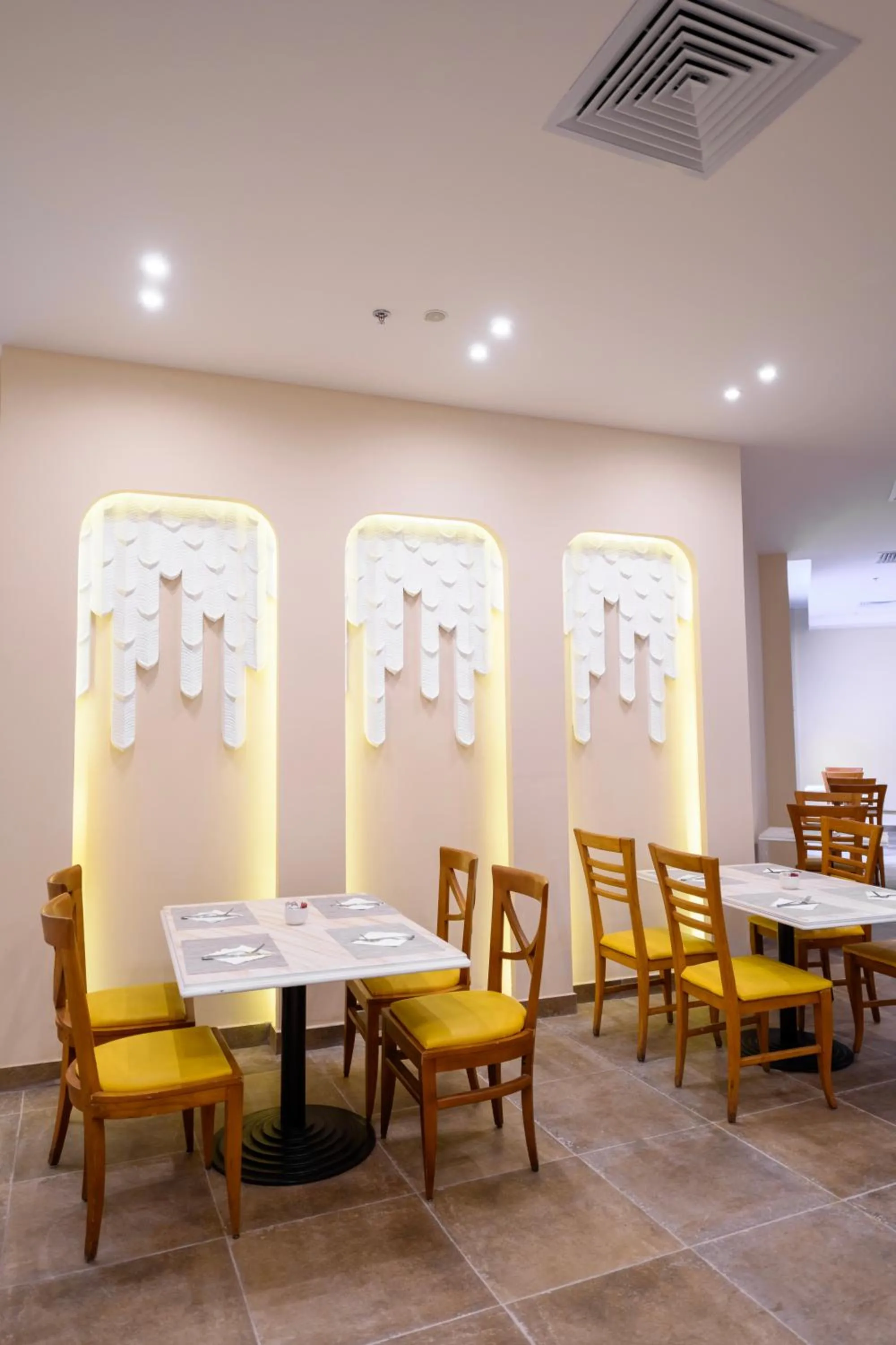 Dining area in Golden Beach Resort