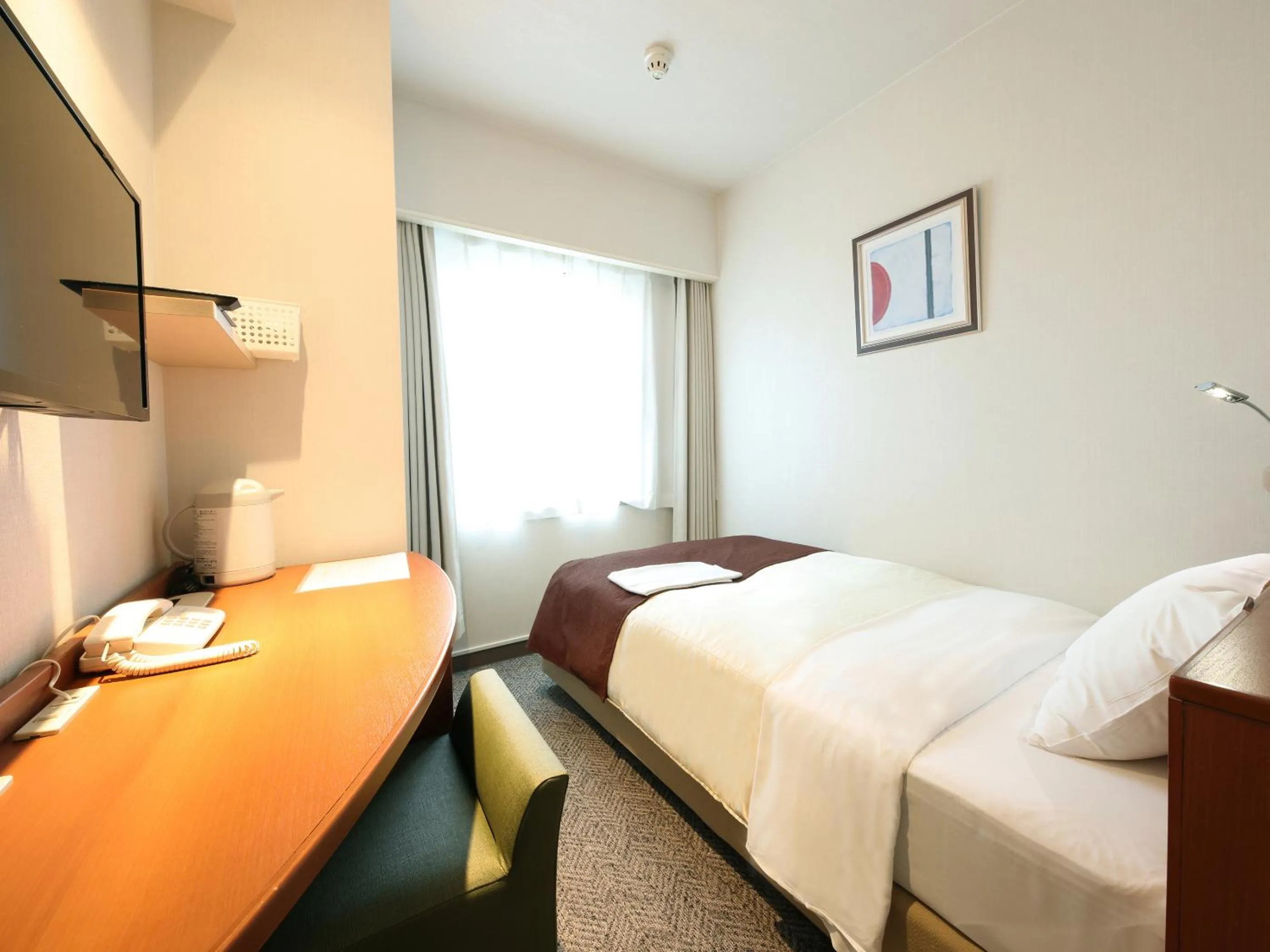 Photo of the whole room, Bed in Hotel Pearl City Morioka