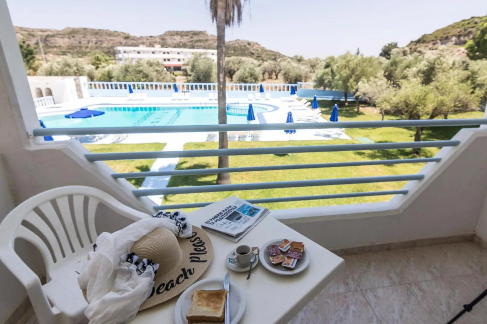 Pool view in Tivoli Hotel