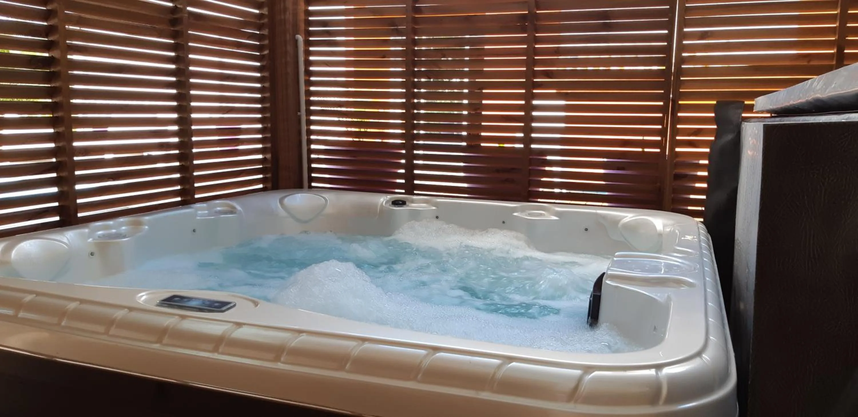 Hot Tub in Domaine Choco Vanille