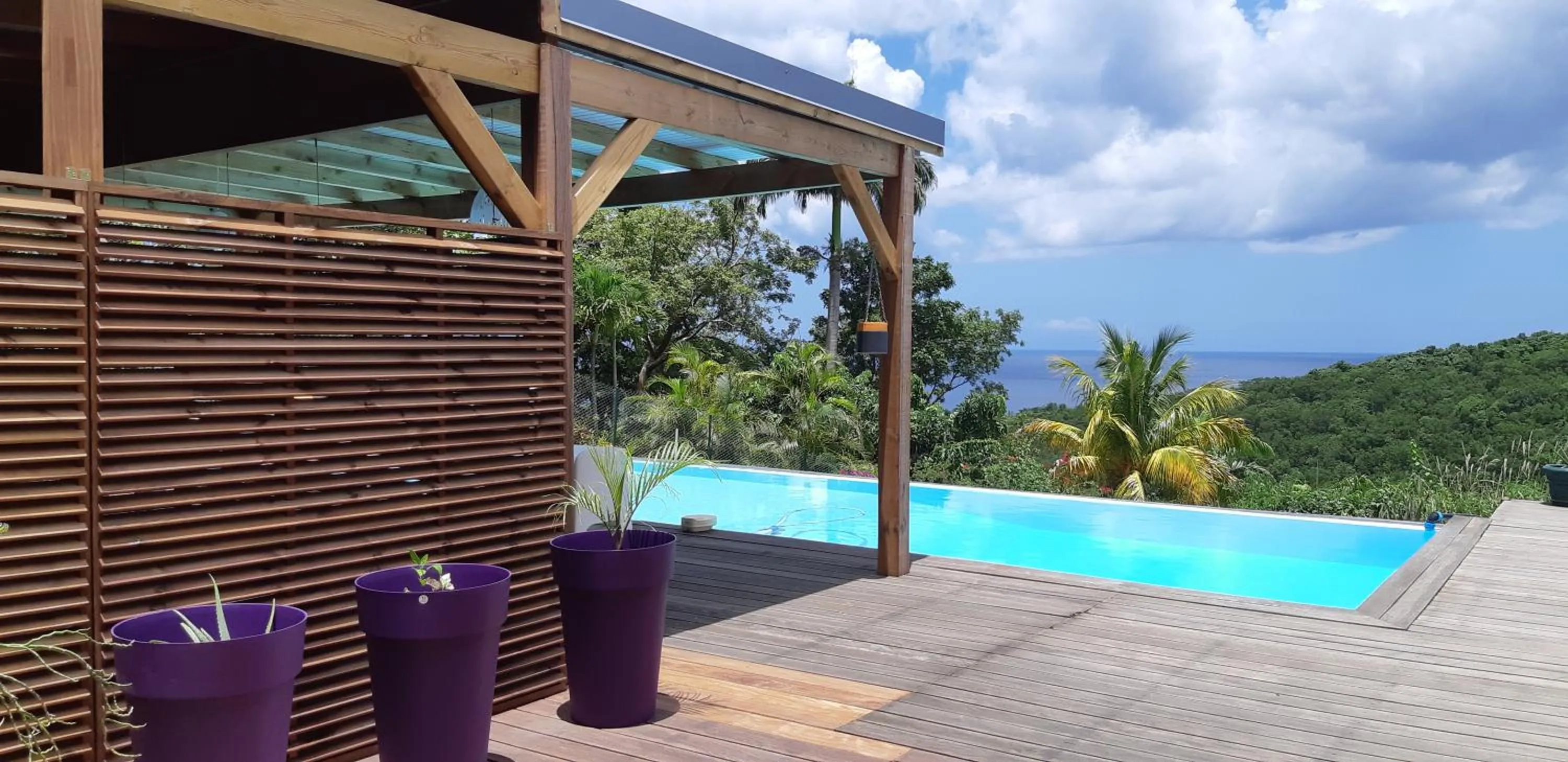 Hot Tub in Domaine Choco Vanille