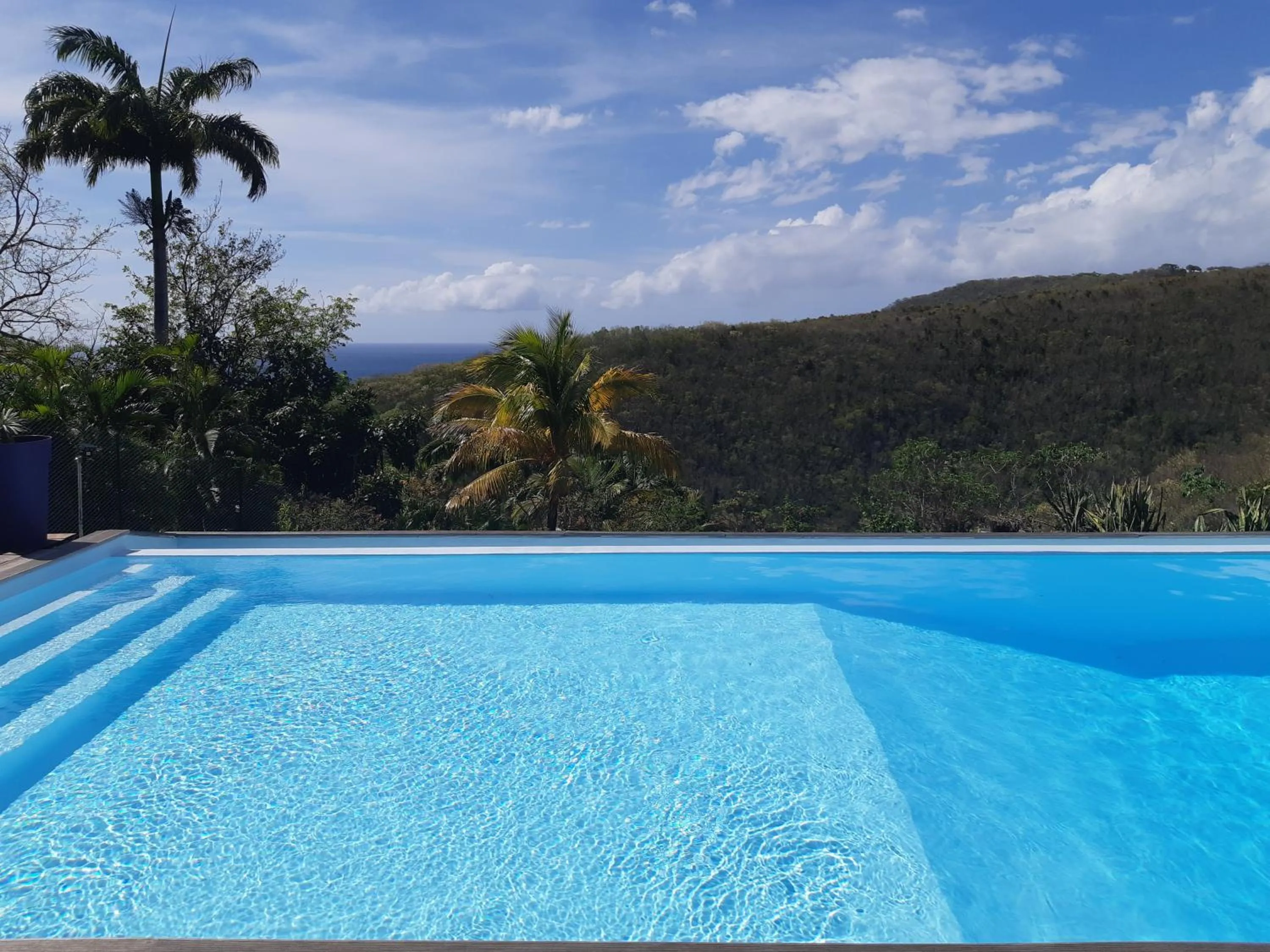 Pool view in Domaine Choco Vanille