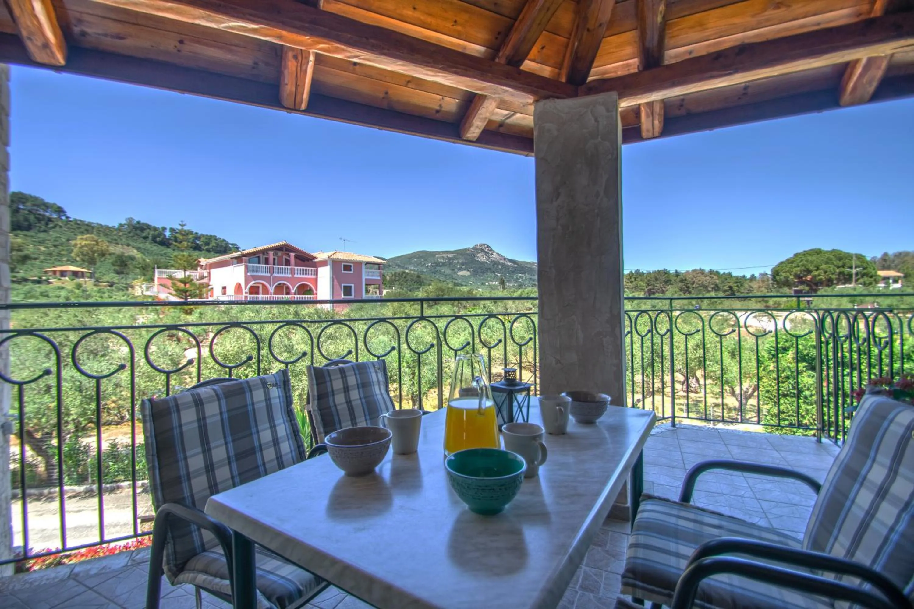 Balcony/Terrace in Ammos Zante Villas
