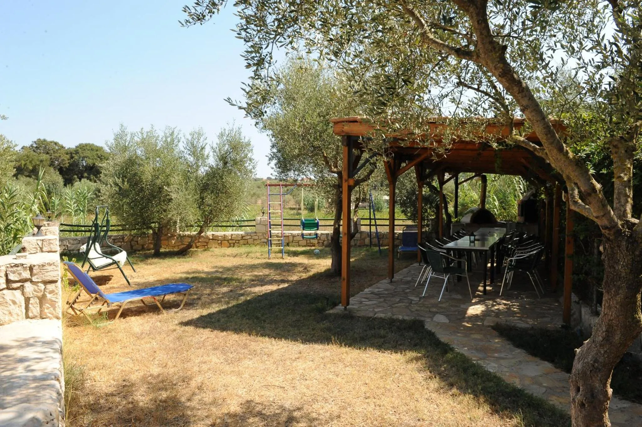 Children play ground in Ammos Zante Villas