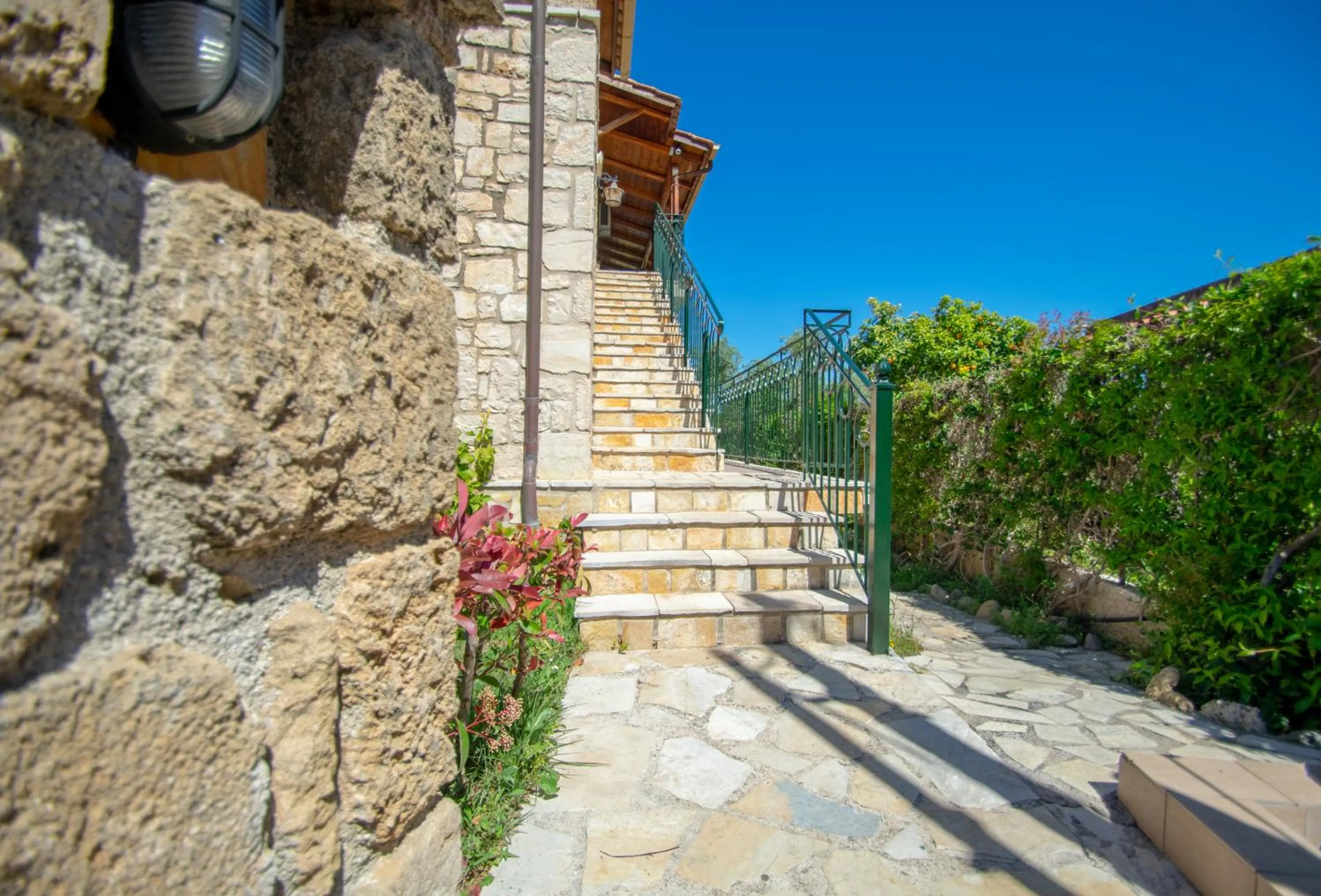 Facade/entrance in Ammos Zante Villas