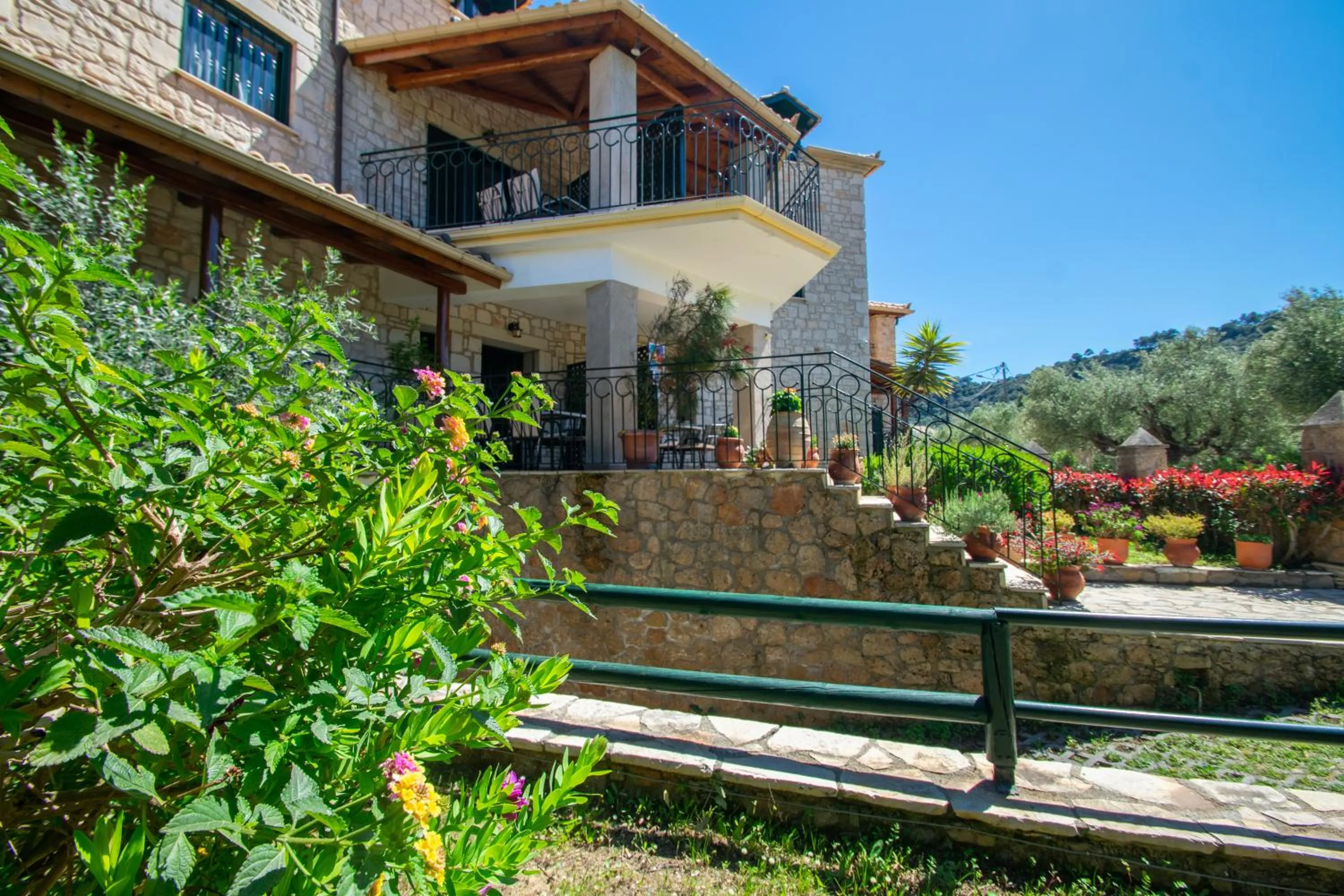Facade/entrance in Ammos Zante Villas