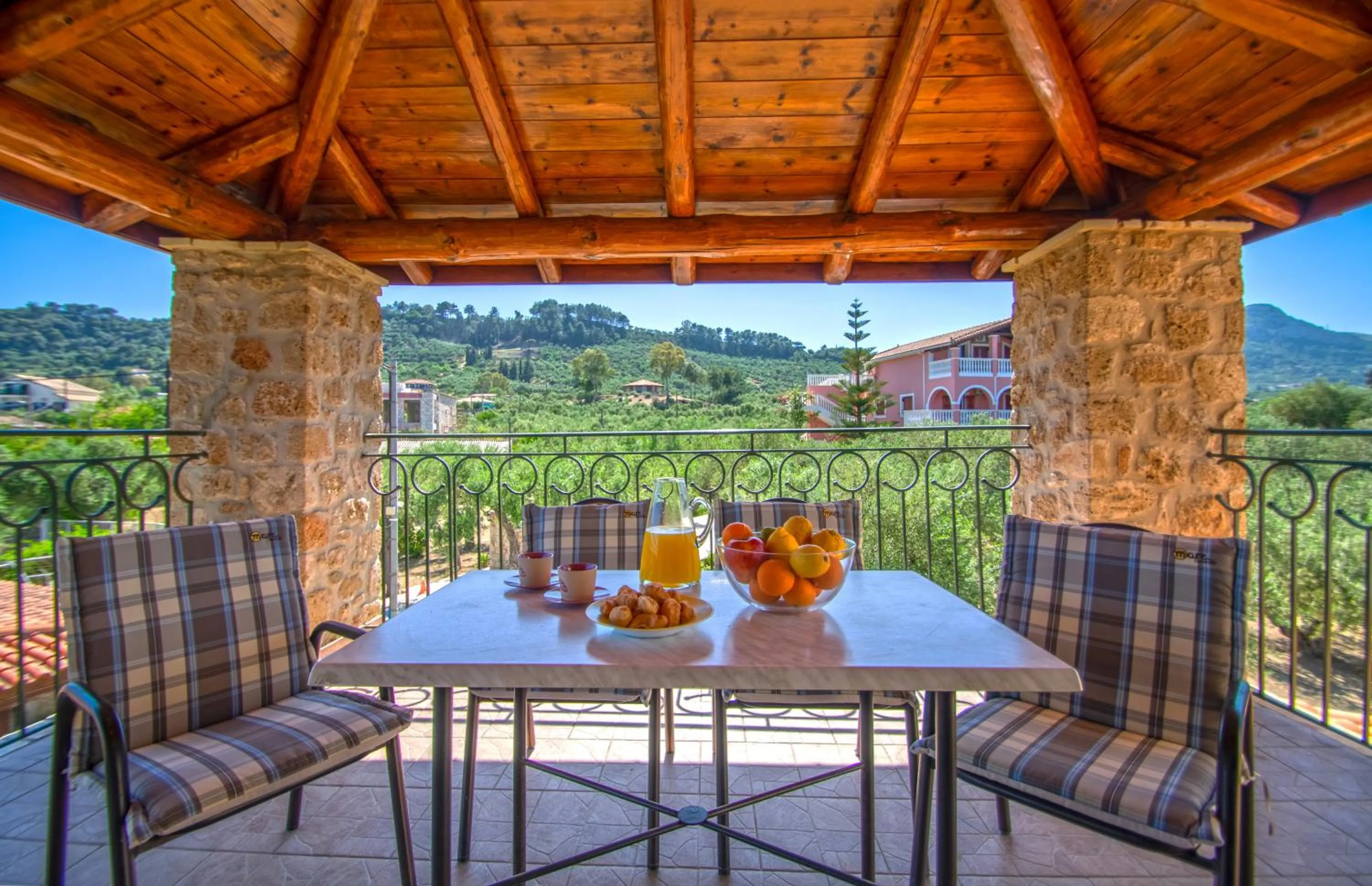 Balcony/Terrace in Ammos Zante Villas