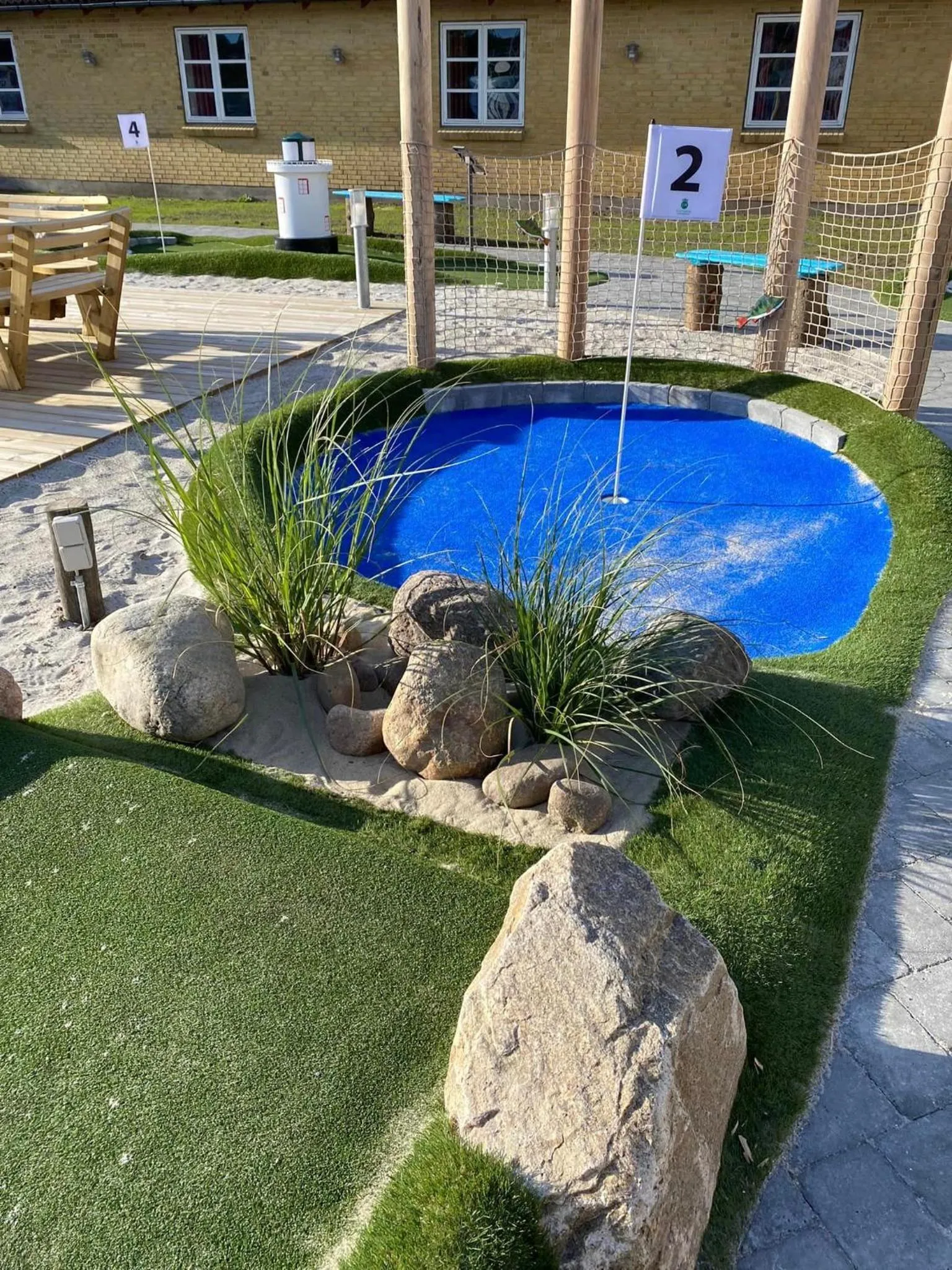 Minigolf in Rønnes Hotel