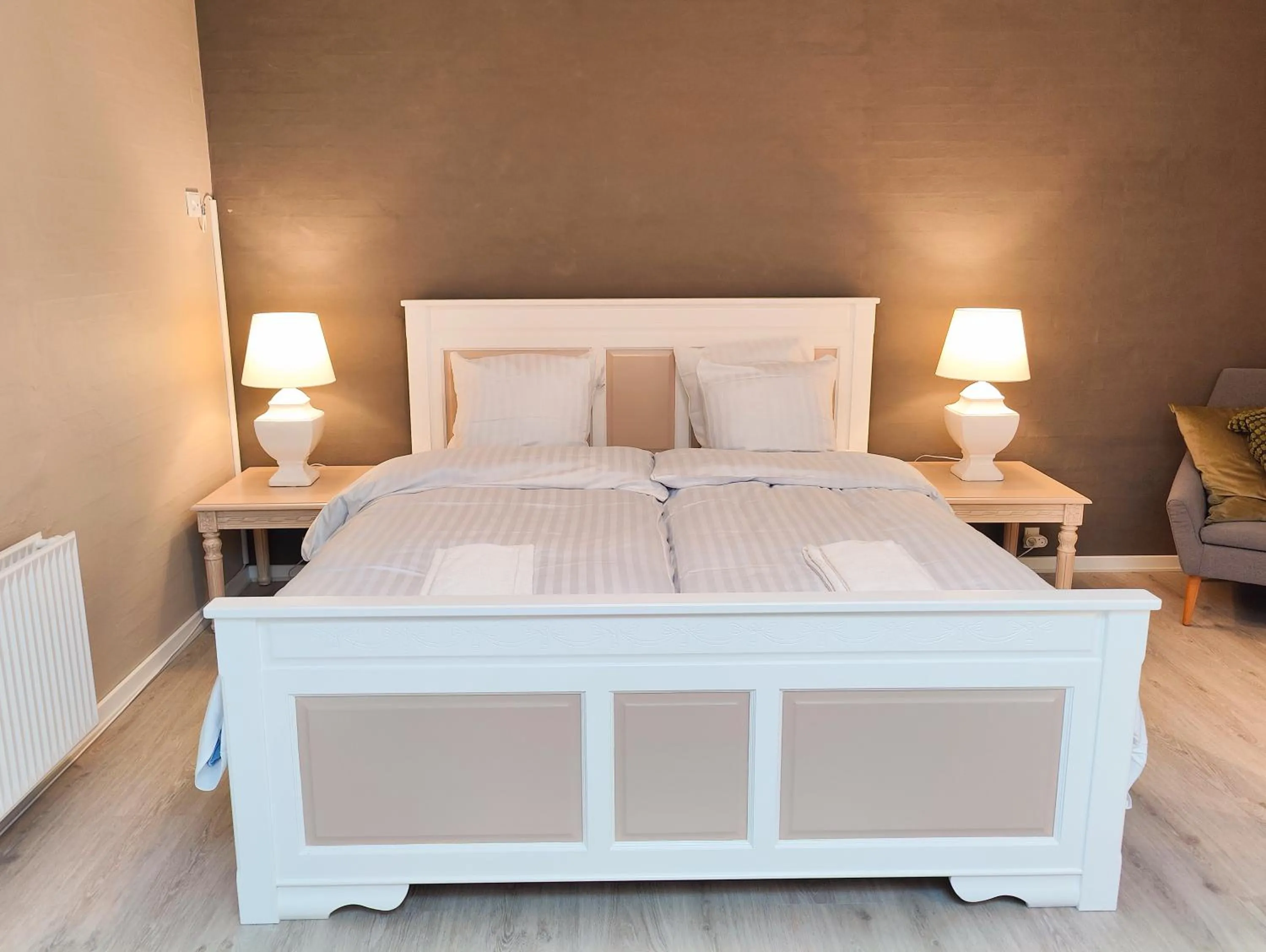 Bed in Rønnes Hotel