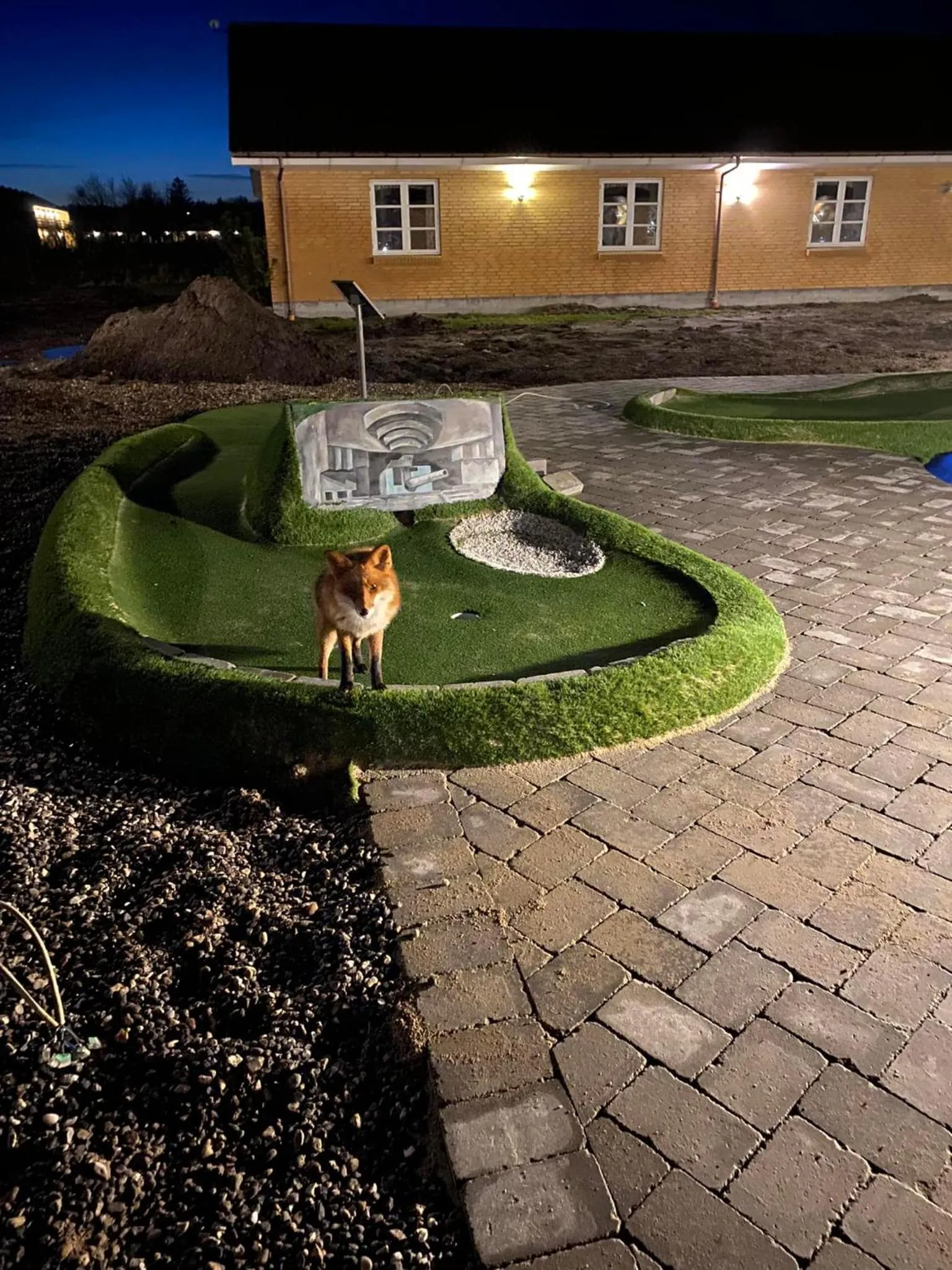 Minigolf in Rønnes Hotel