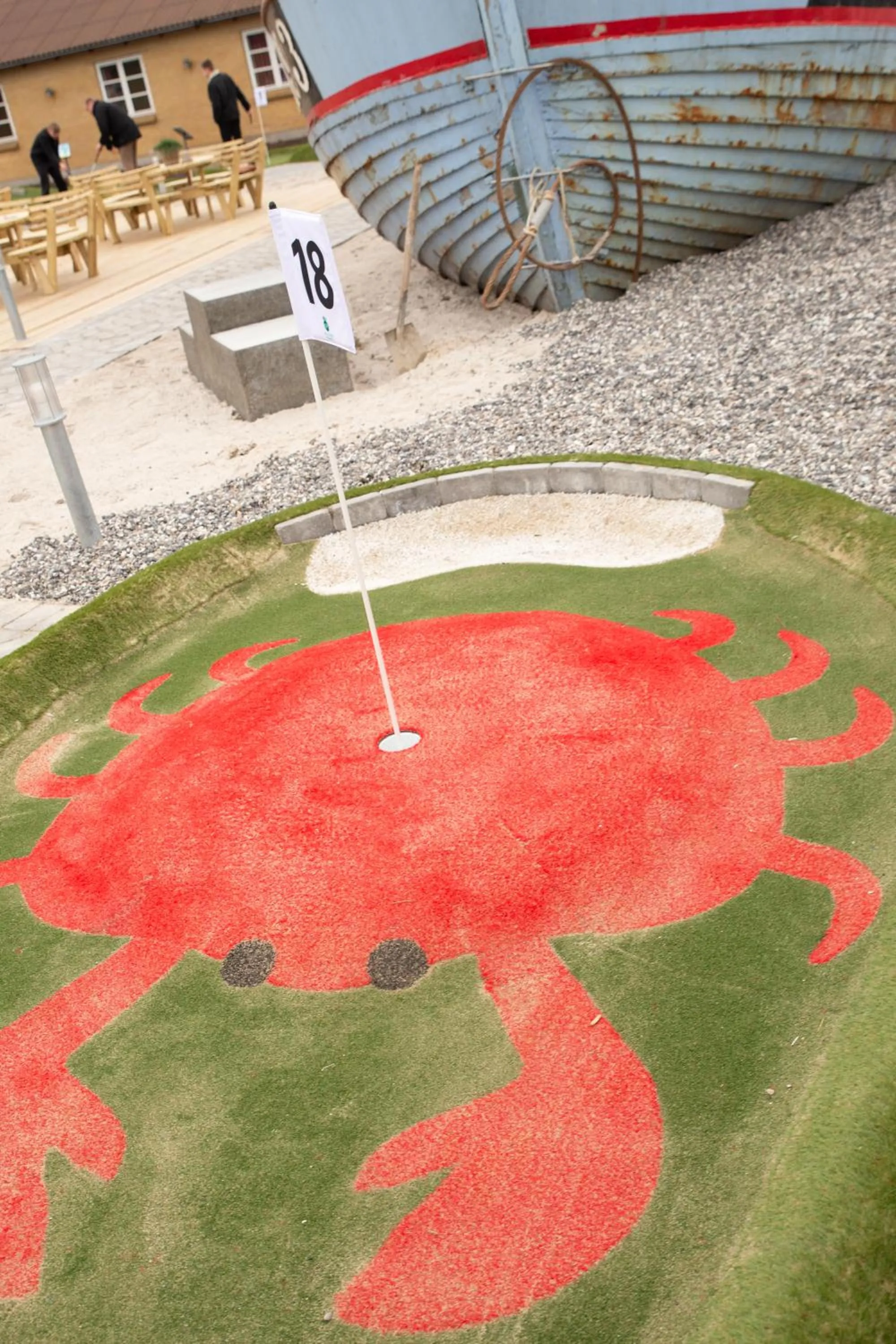 Minigolf in Rønnes Hotel