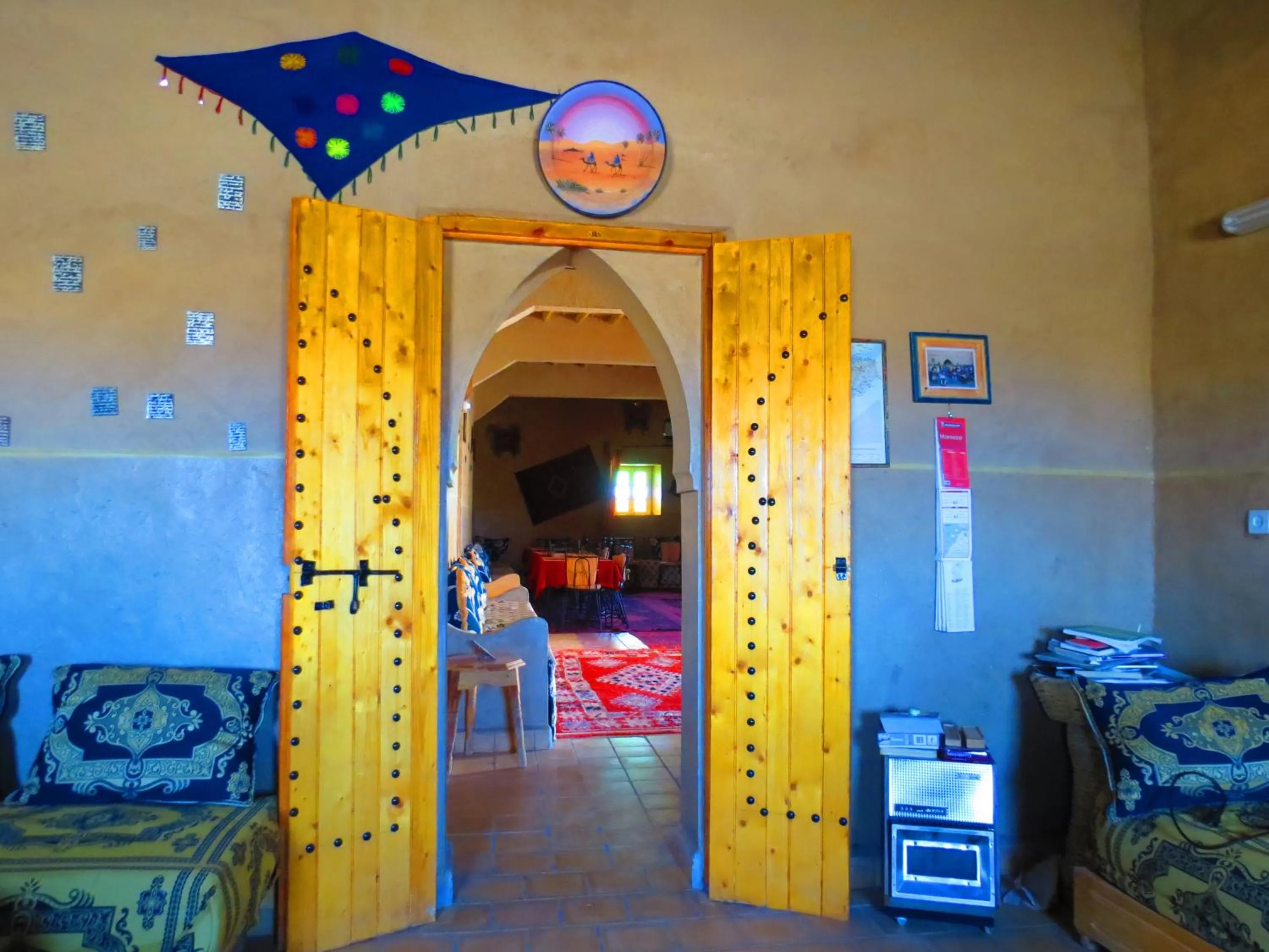 Living room in Hôtel Riad Tadarte Familier