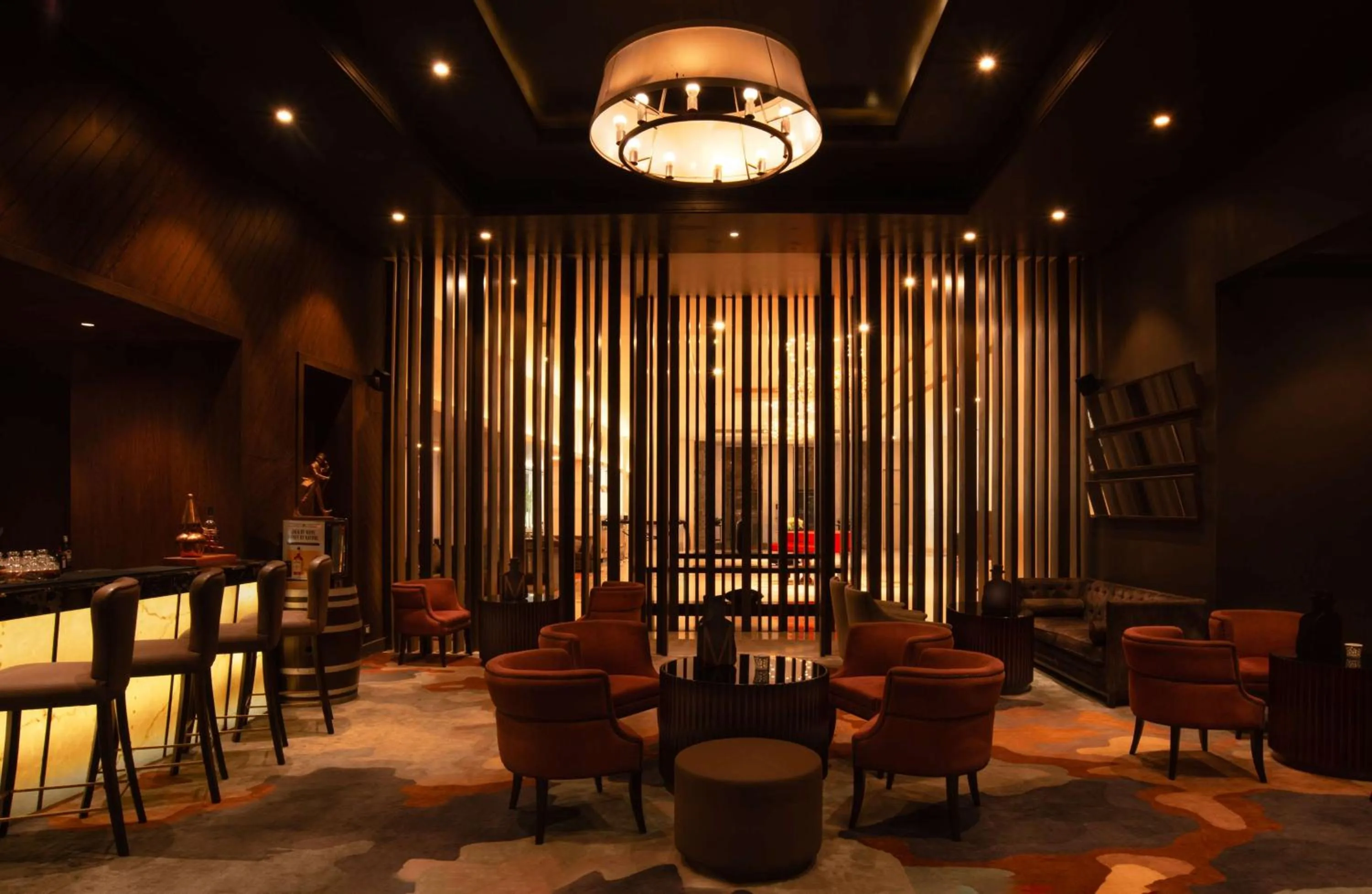 Lounge or bar in Radisson Blu Bengaluru Outer Ring Road