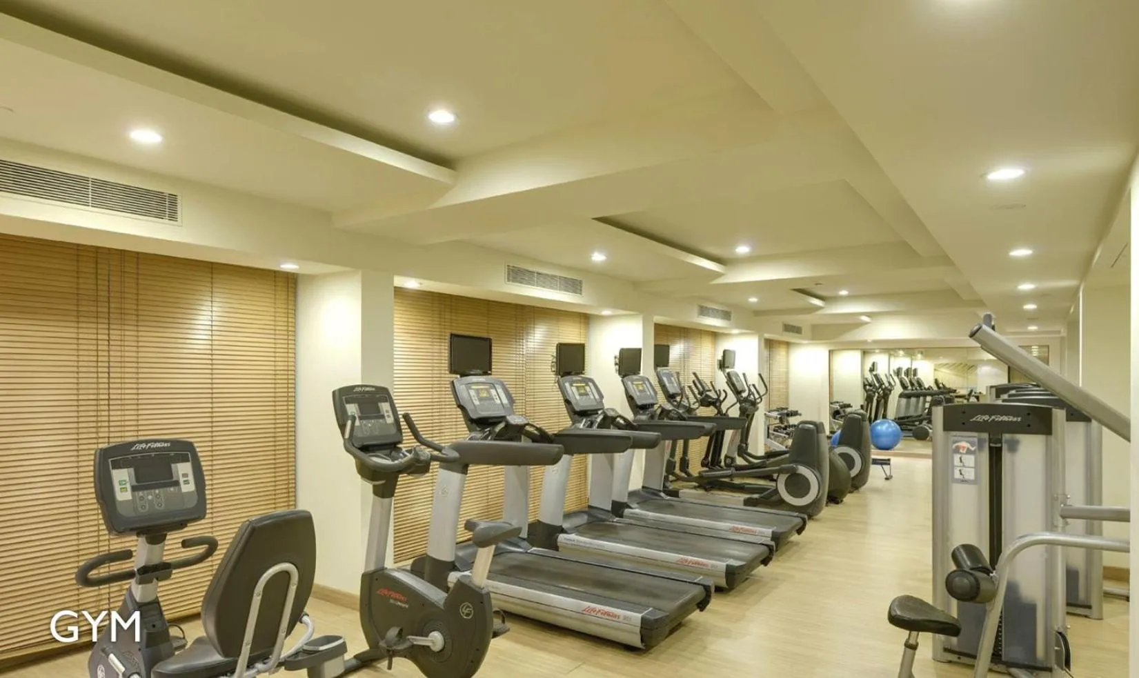 Fitness centre/facilities in Radisson Blu Bengaluru Outer Ring Road
