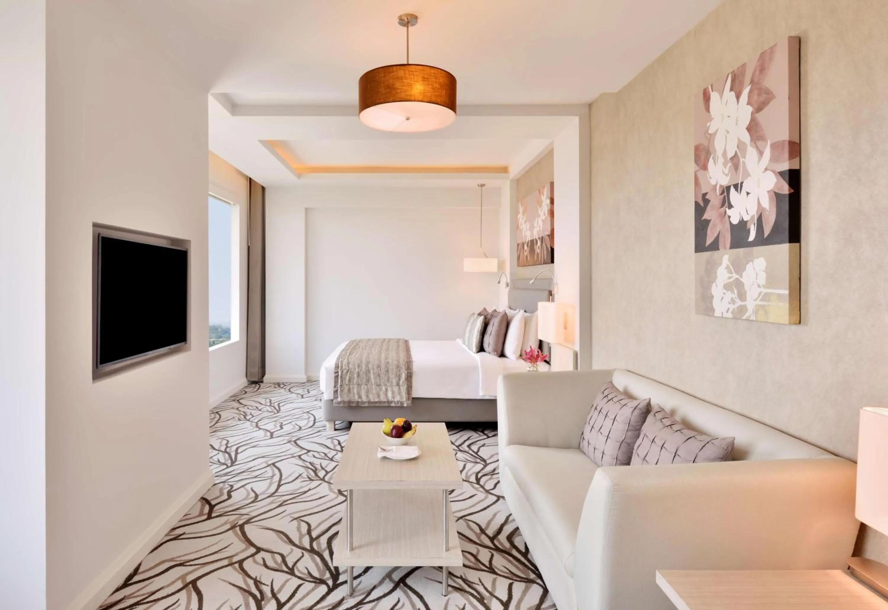 Photo of the whole room, Bed in Radisson Blu Bengaluru Outer Ring Road