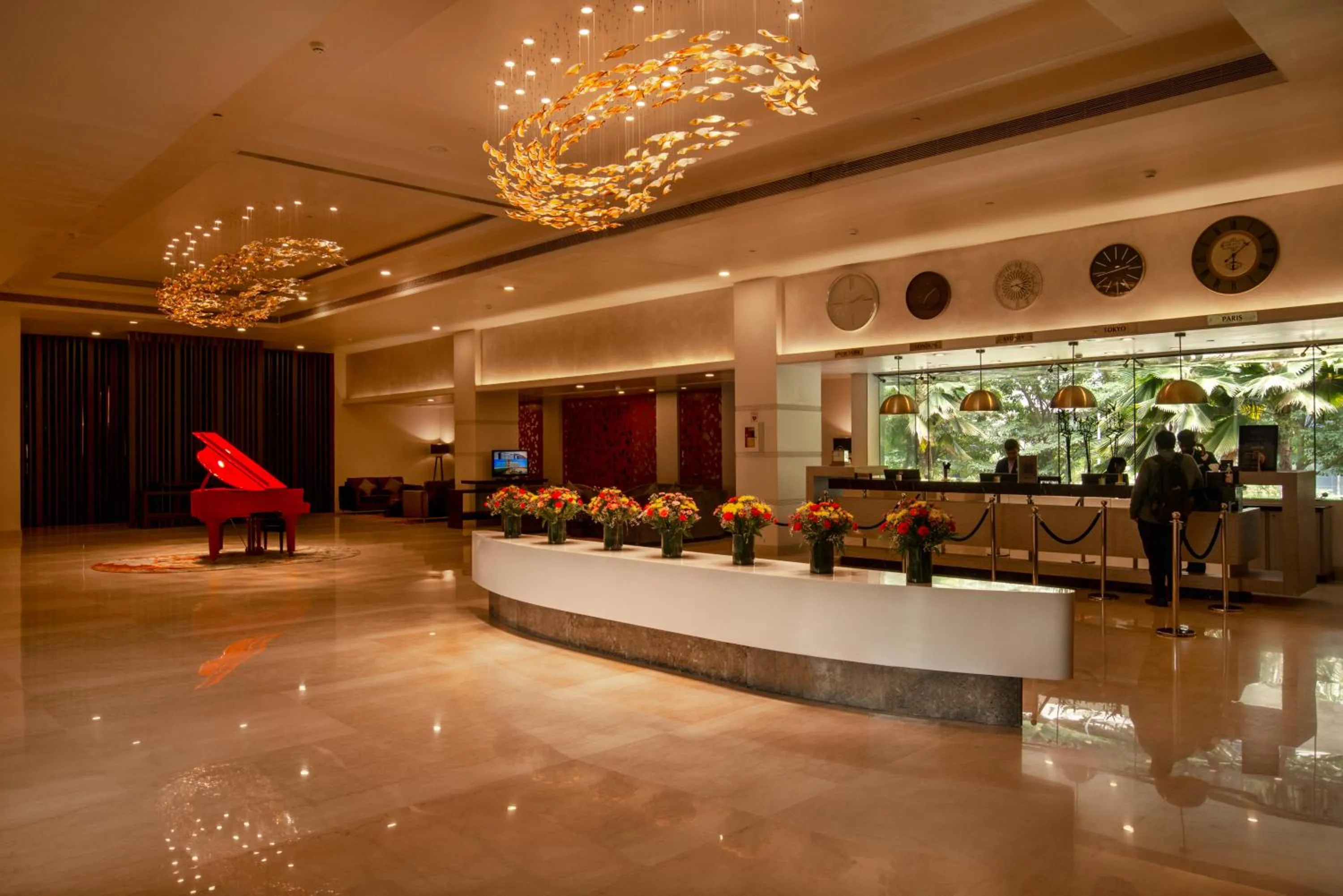 Lobby or reception in Radisson Blu Bengaluru Outer Ring Road