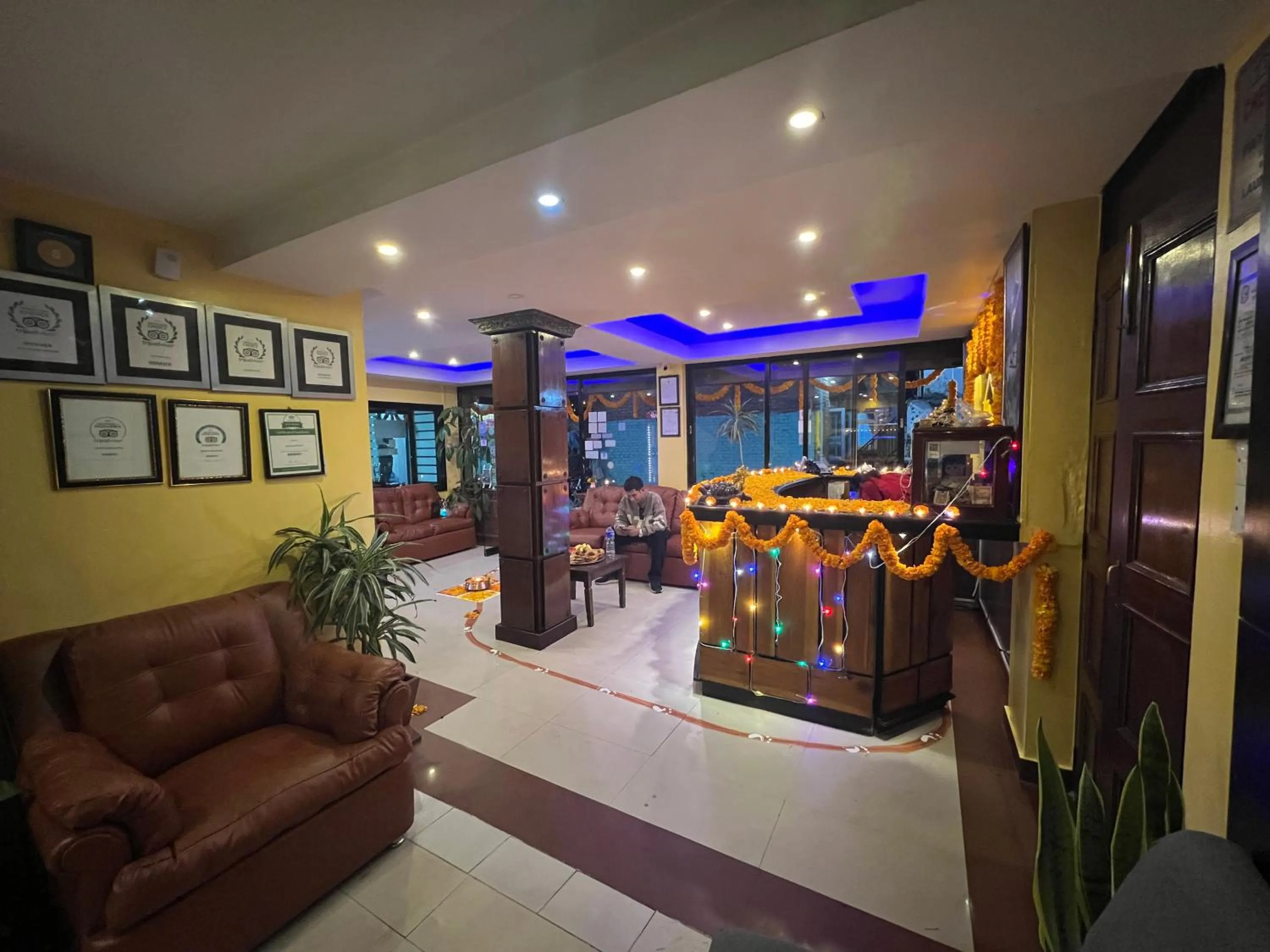 Lobby or reception in Backyard Hotel