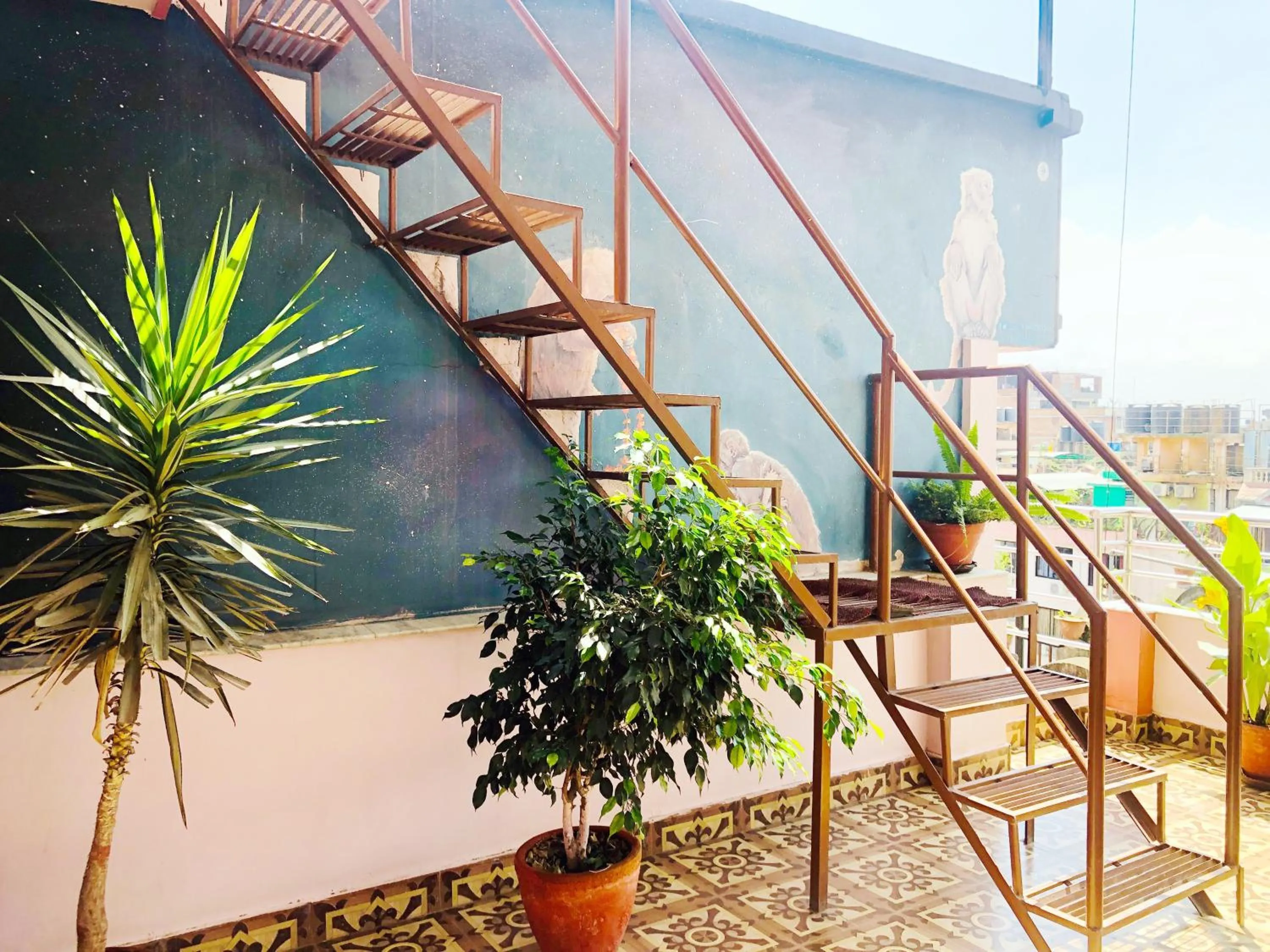 Balcony/Terrace in Backyard Hotel