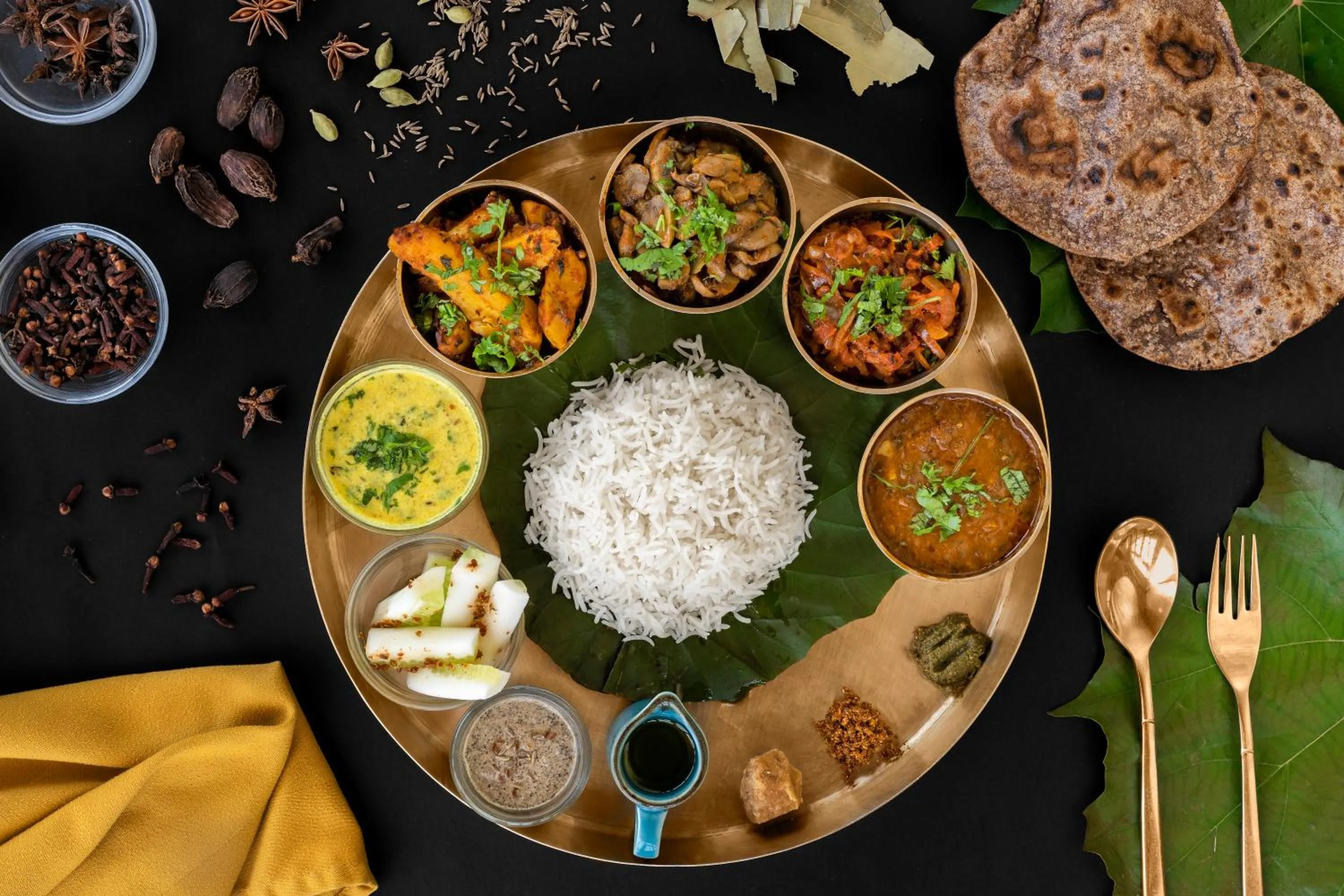 Food close-up in Ganga Lahari by Leisure Hotels