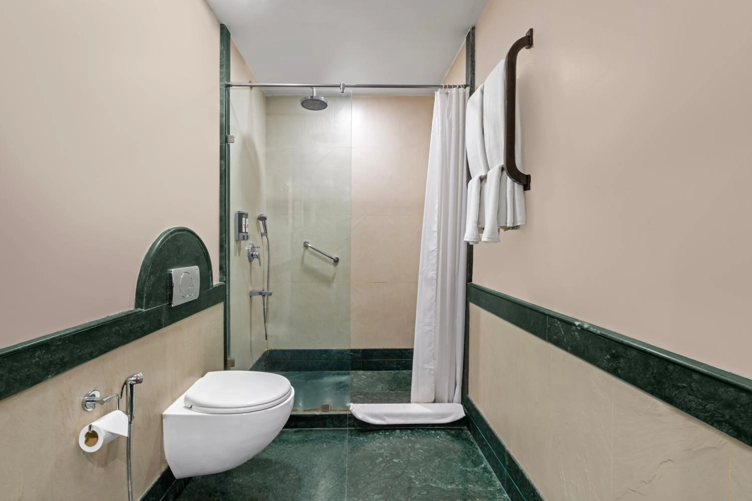 Bathroom in Ganga Lahari by Leisure Hotels