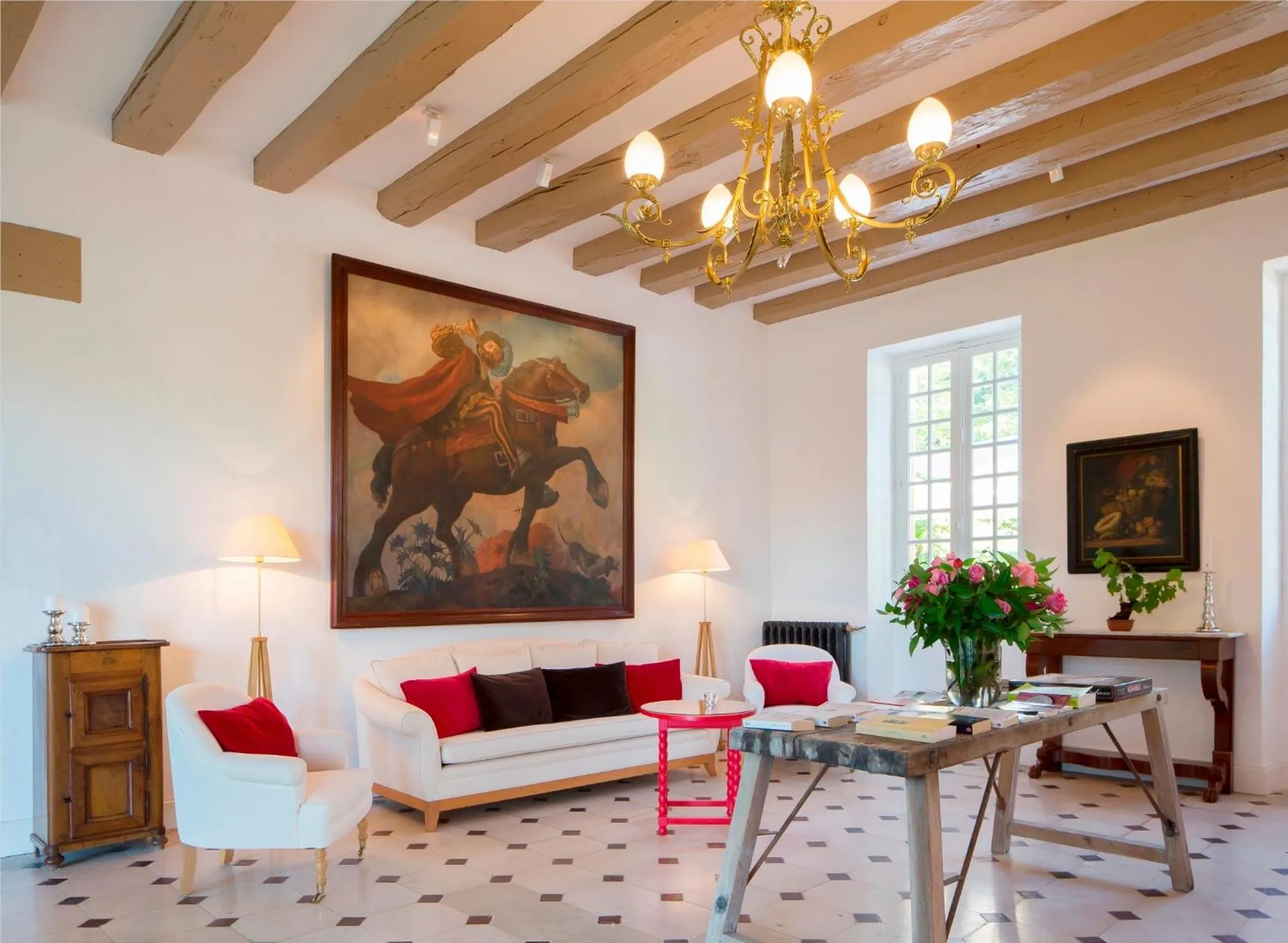 Living room in La Bastide en Gascogne