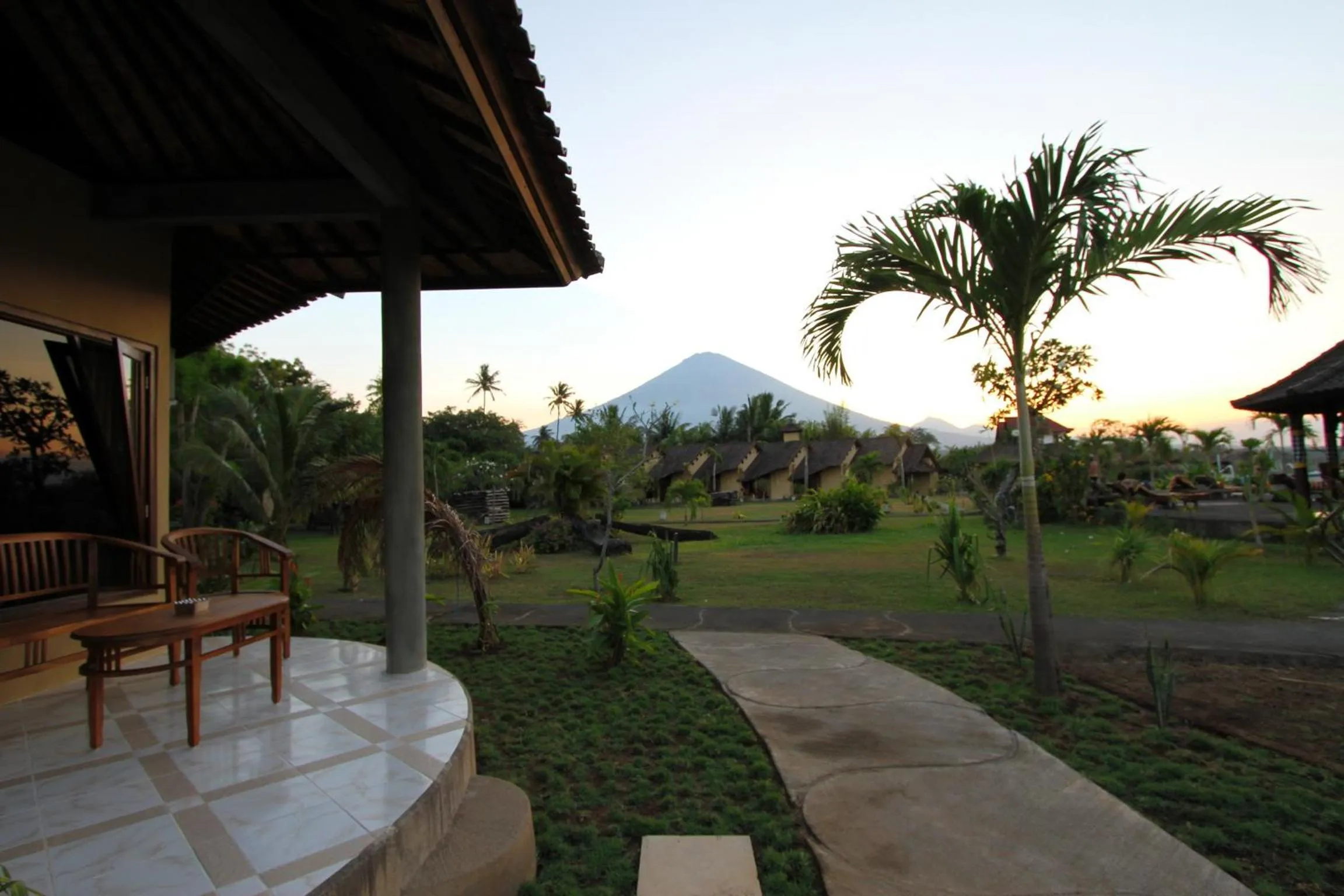 Garden in Hotel Uyah Amed Spa Resort