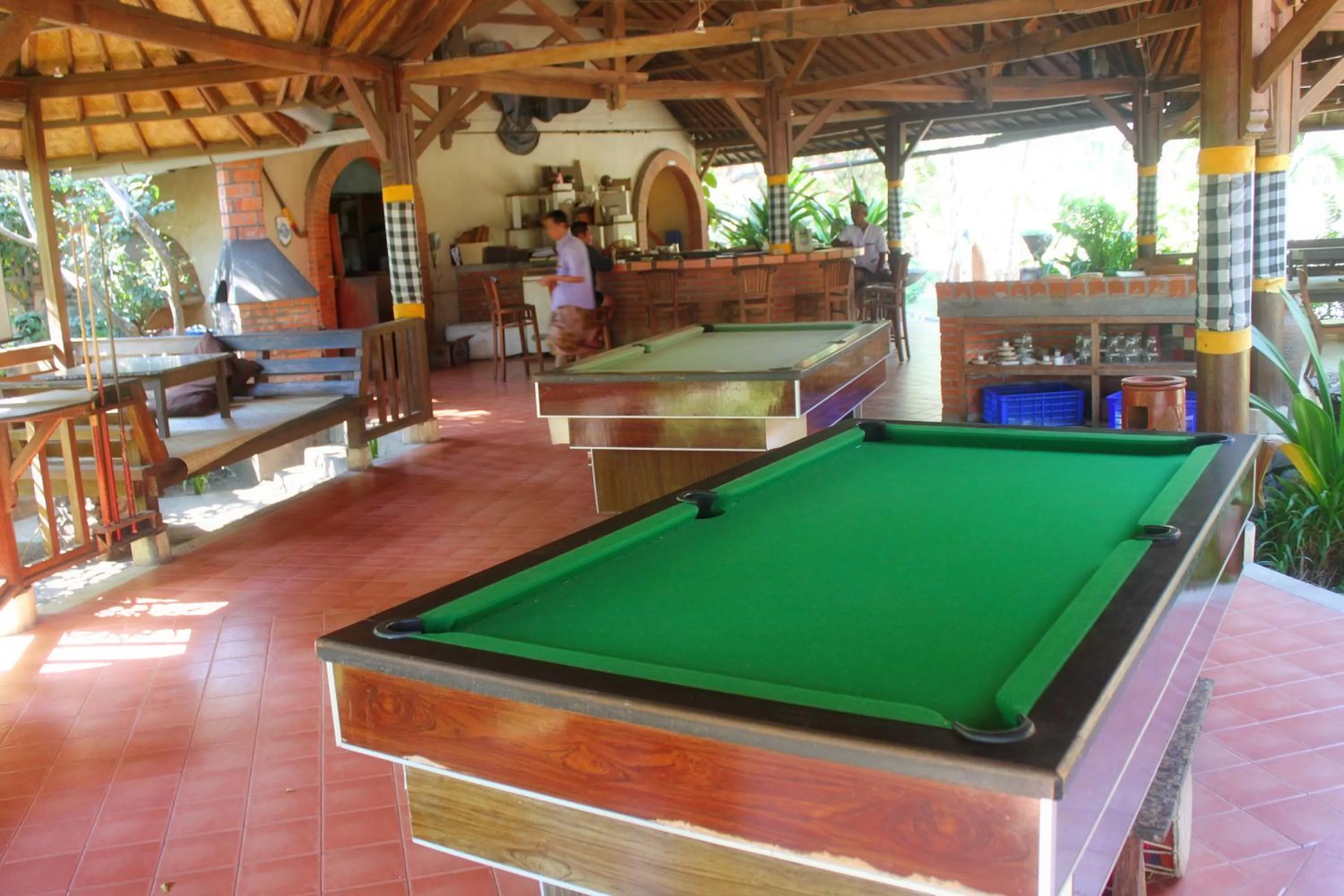 Billiard in Hotel Uyah Amed Spa Resort