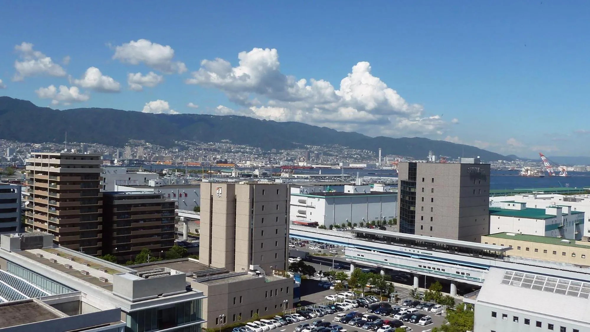 View (from property/room) in Hotel Pearl City Kobe