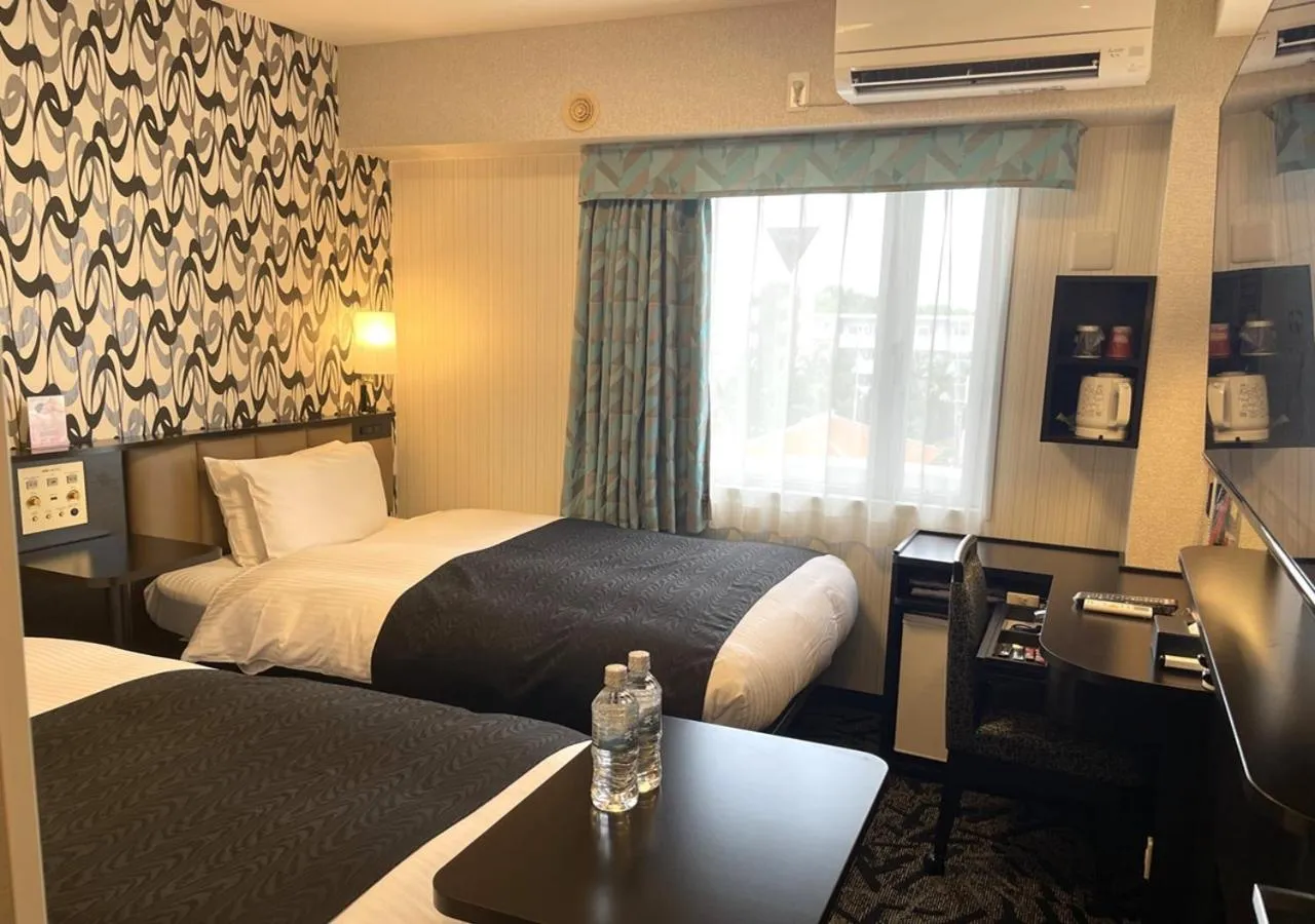Bed in APA Hotel Ishigakijima
