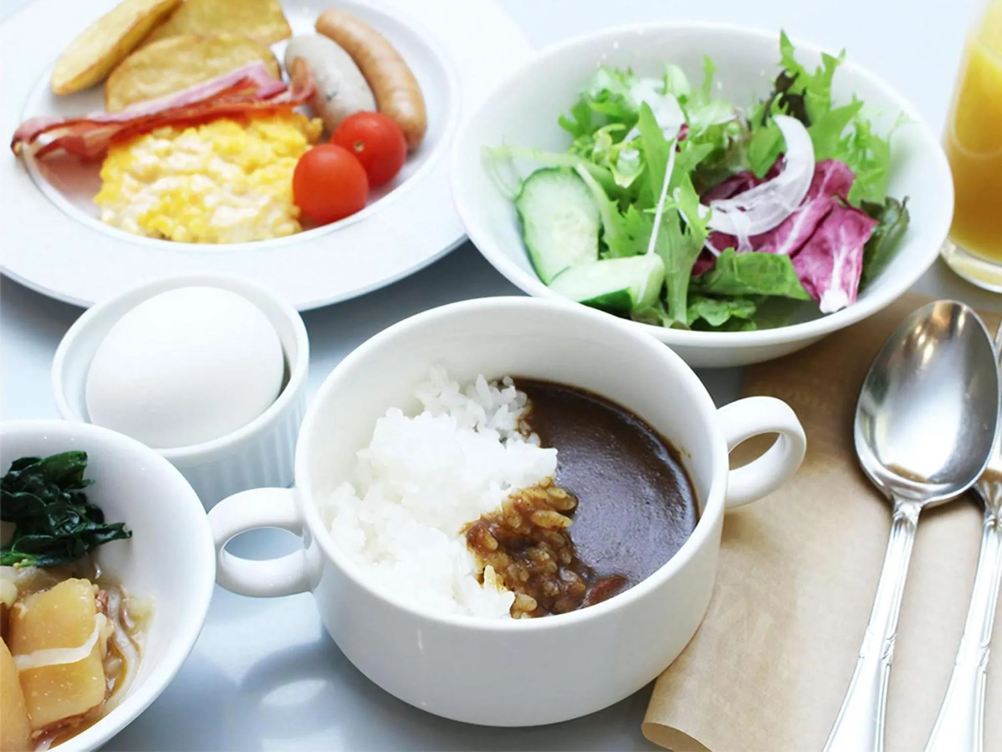 Breakfast in Hotel Crown Palais Hamamatsu