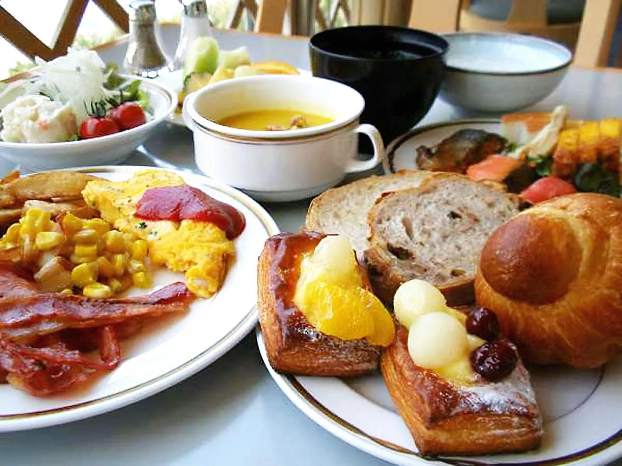 Breakfast in Hotel Crown Palais Hamamatsu