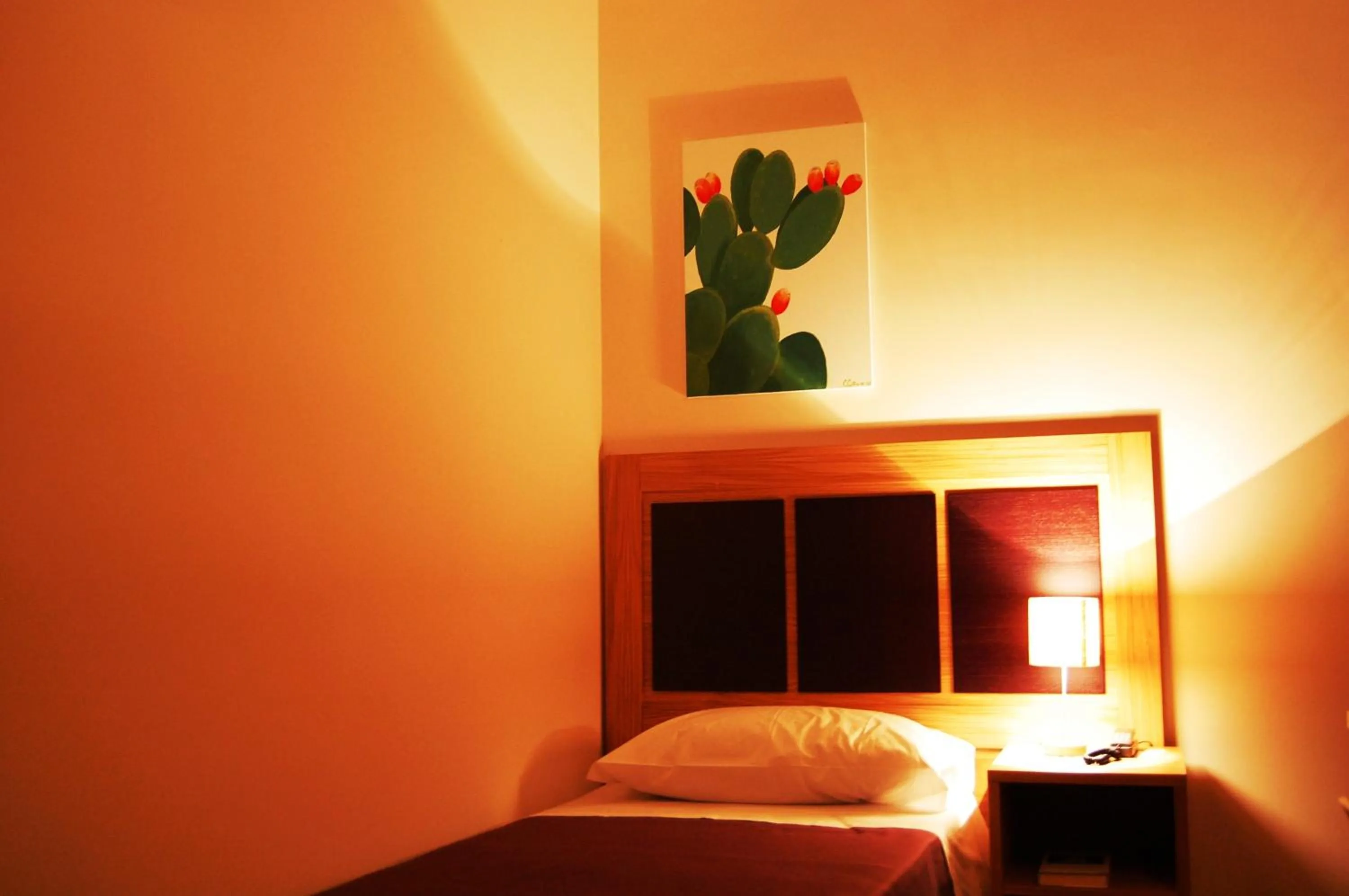 Decorative detail, Bed in Terre Iblee Resort