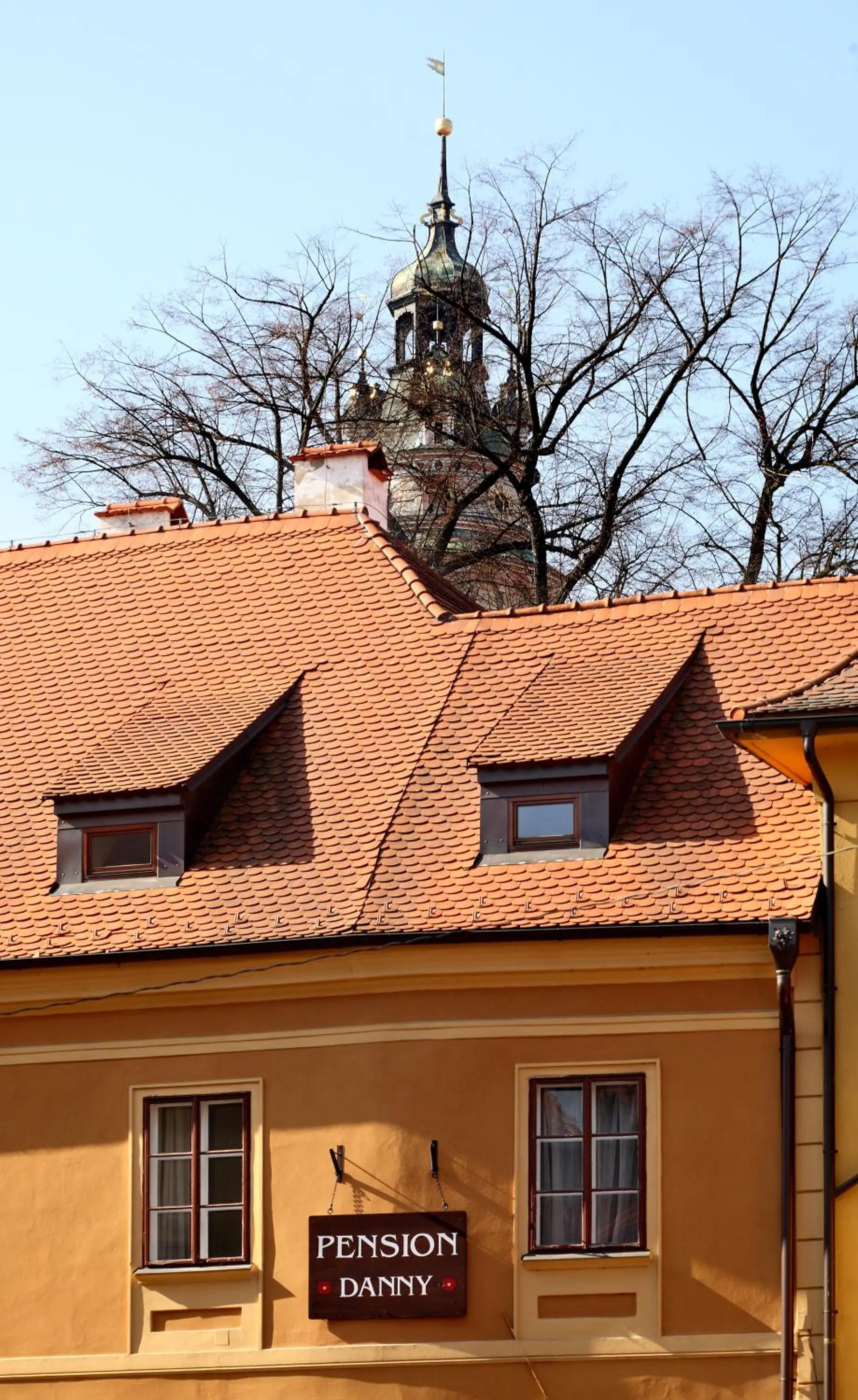 Landmark view in Pension BLUME - Adults Only