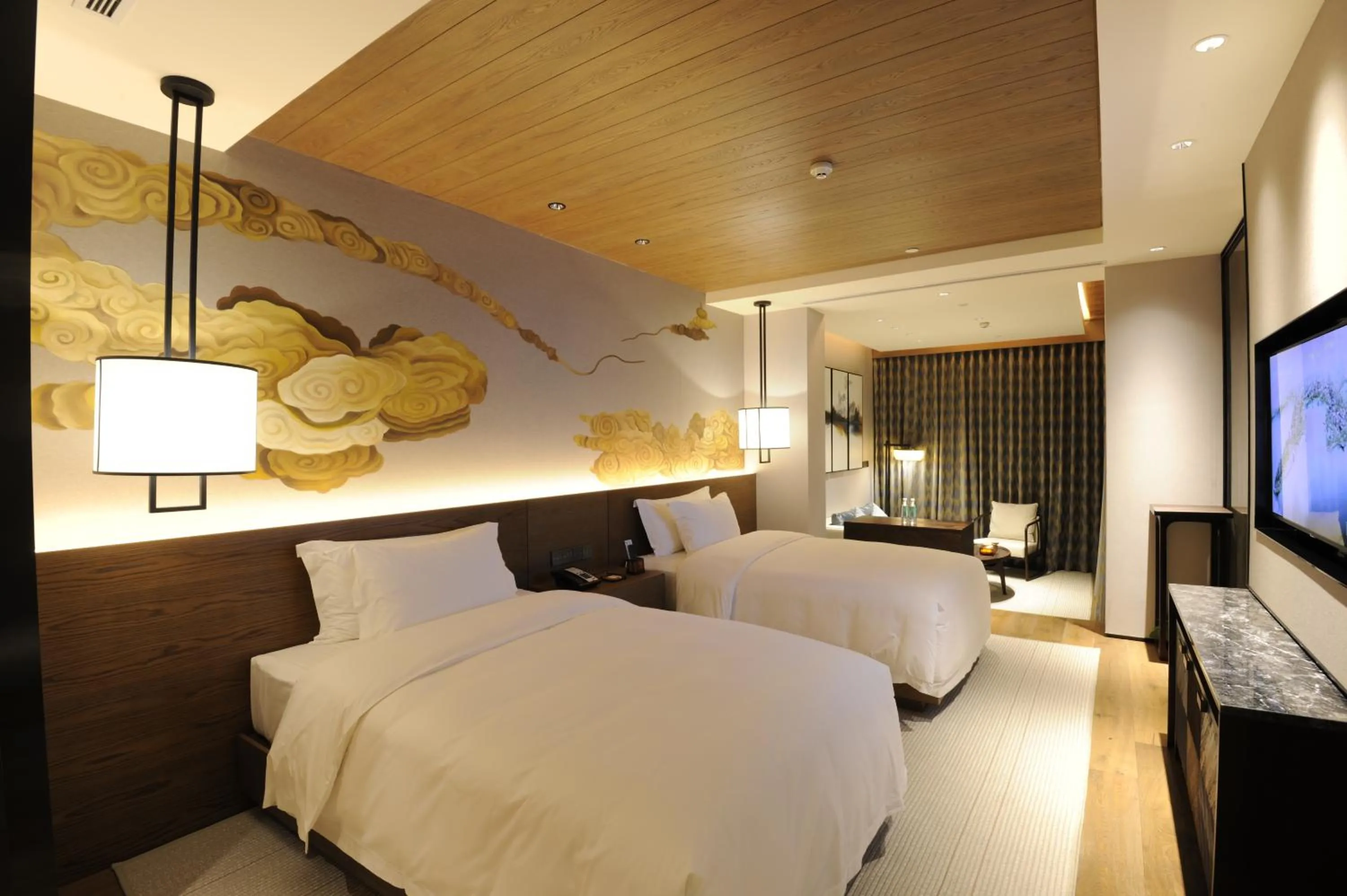 Bedroom in Jinshuo Holiday Hotel