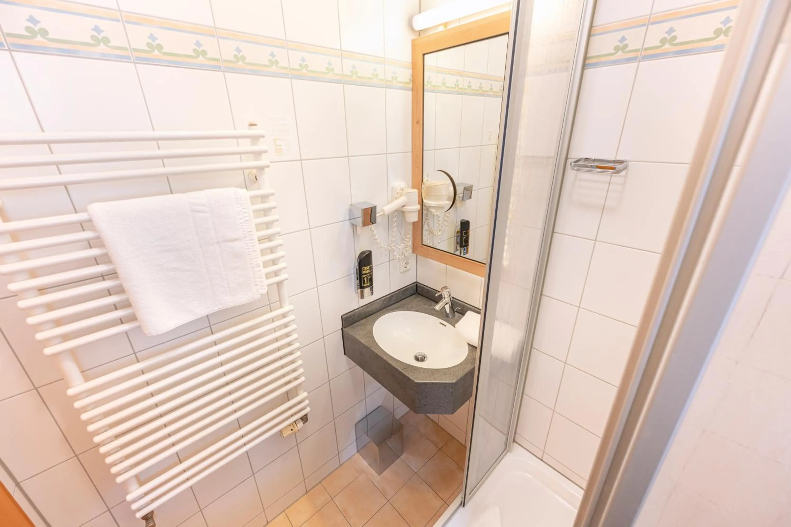 Bathroom in Hotel Eder