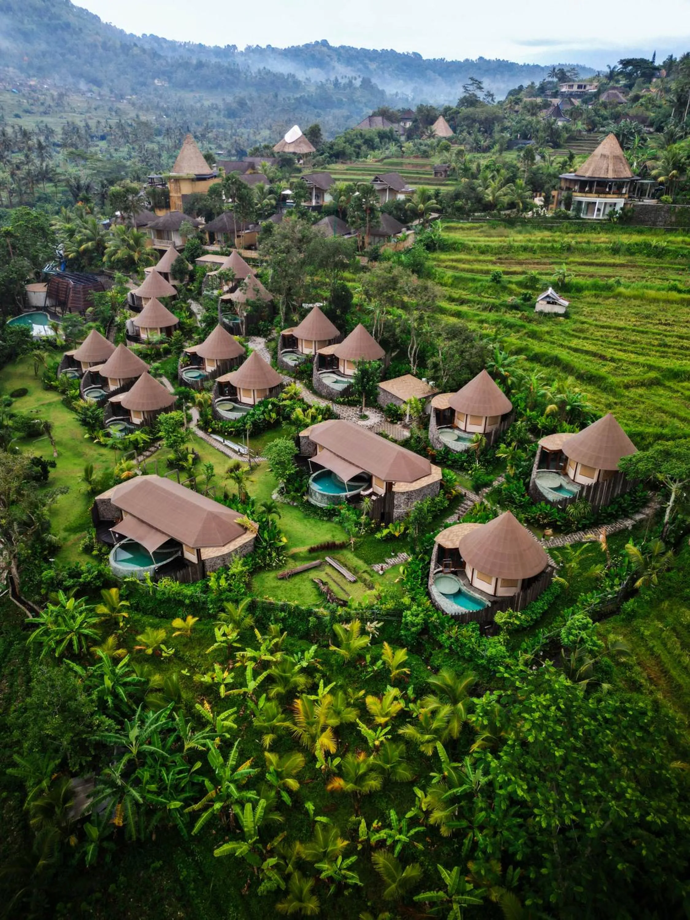 Bird's eye view in Wapa di Ume Sidemen