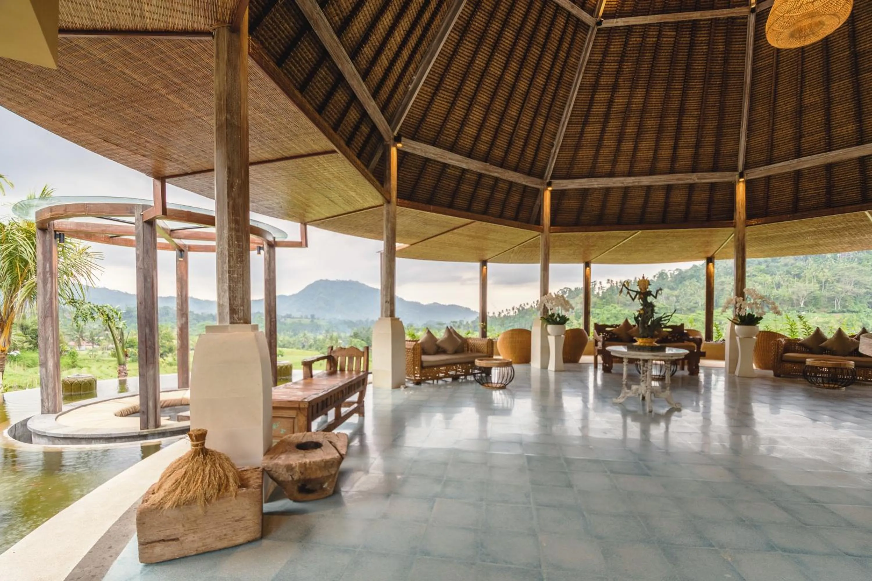 Lobby or reception in Wapa di Ume Sidemen